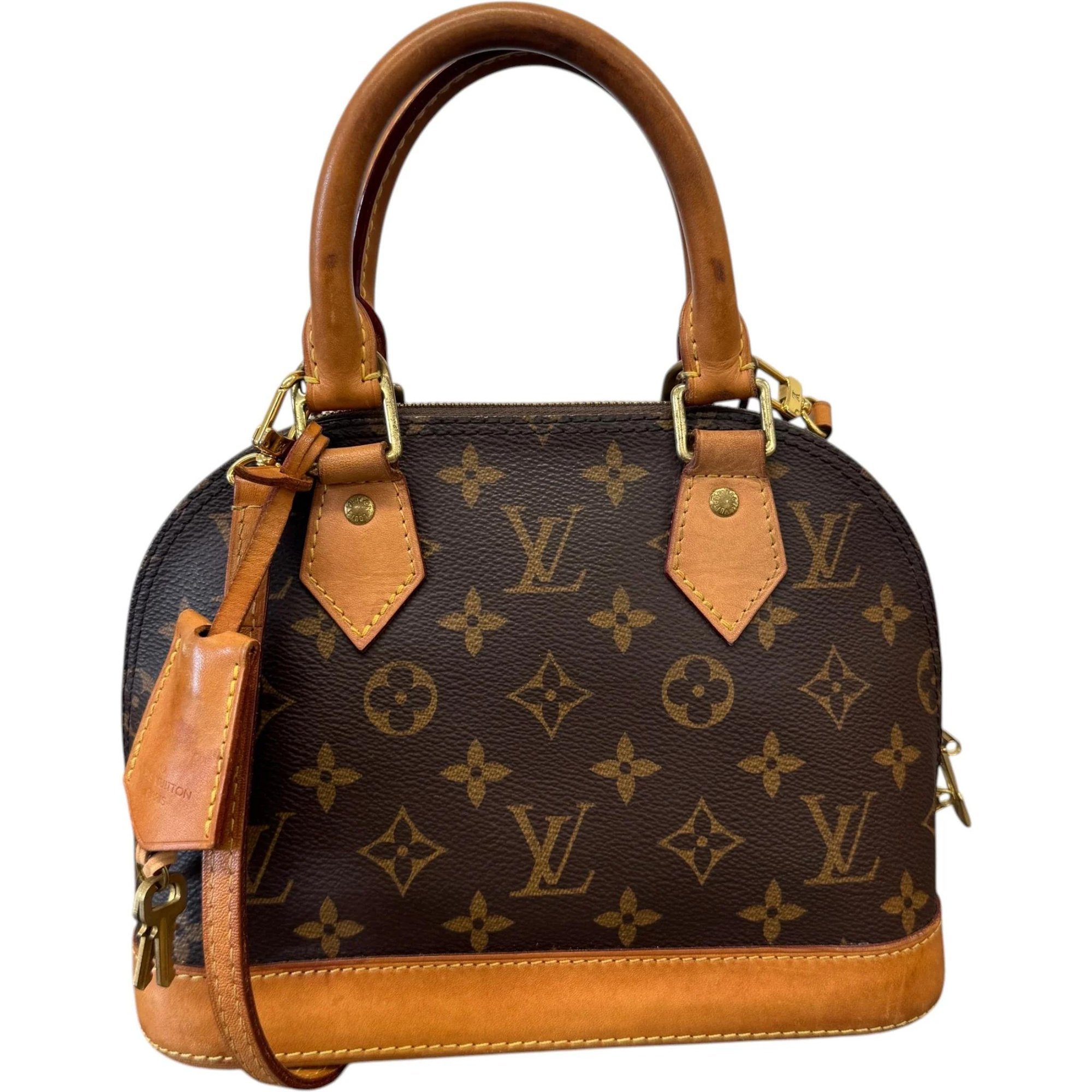 Alma BB leather handbag