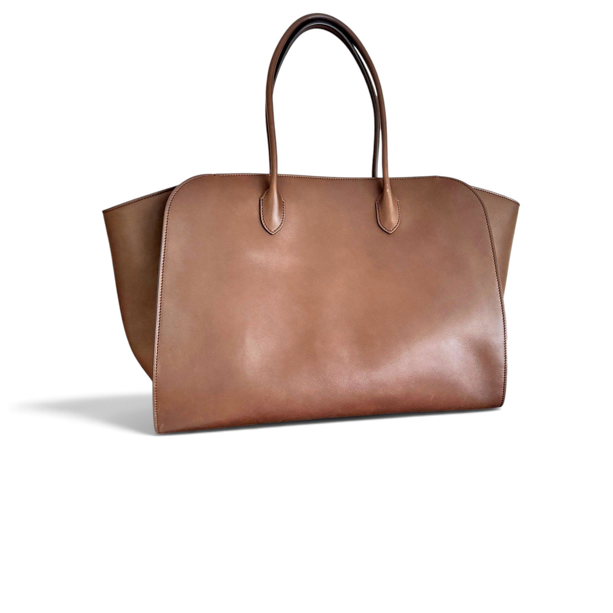 The Row Marlo leather tote