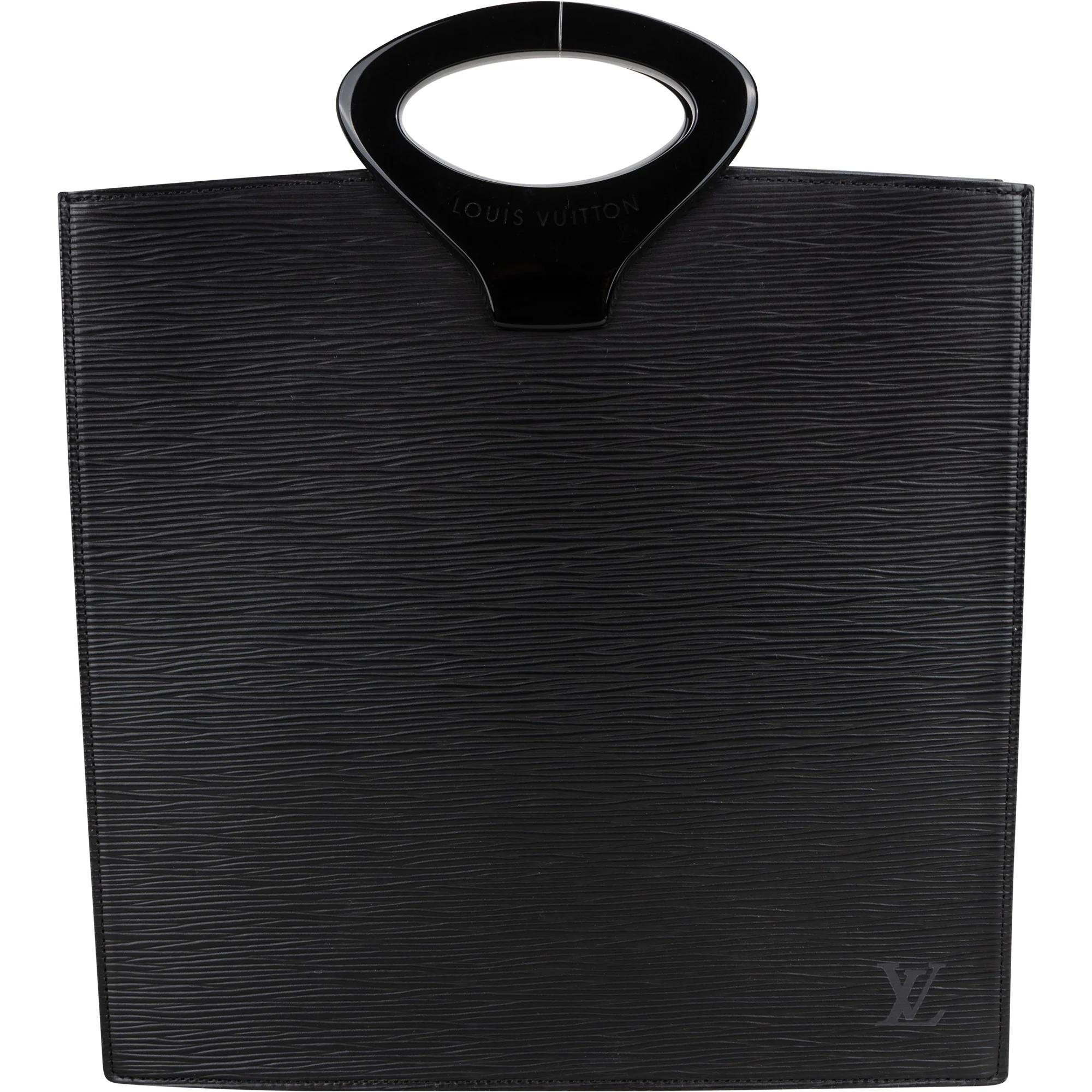 Ombre leather handbag