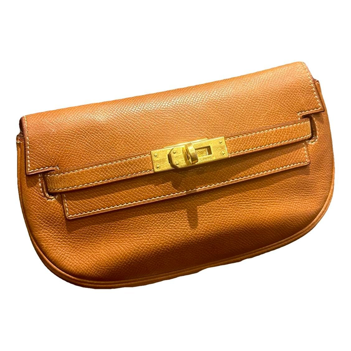 Hermes Leather clutch bag