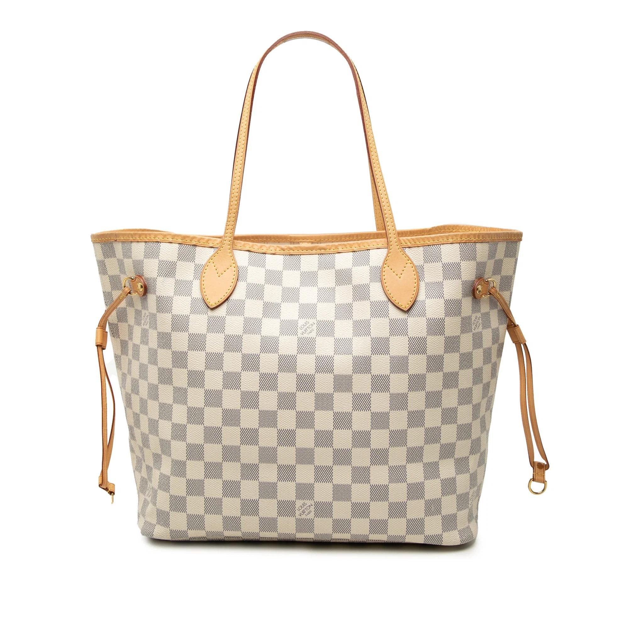 Neverfull leather tote