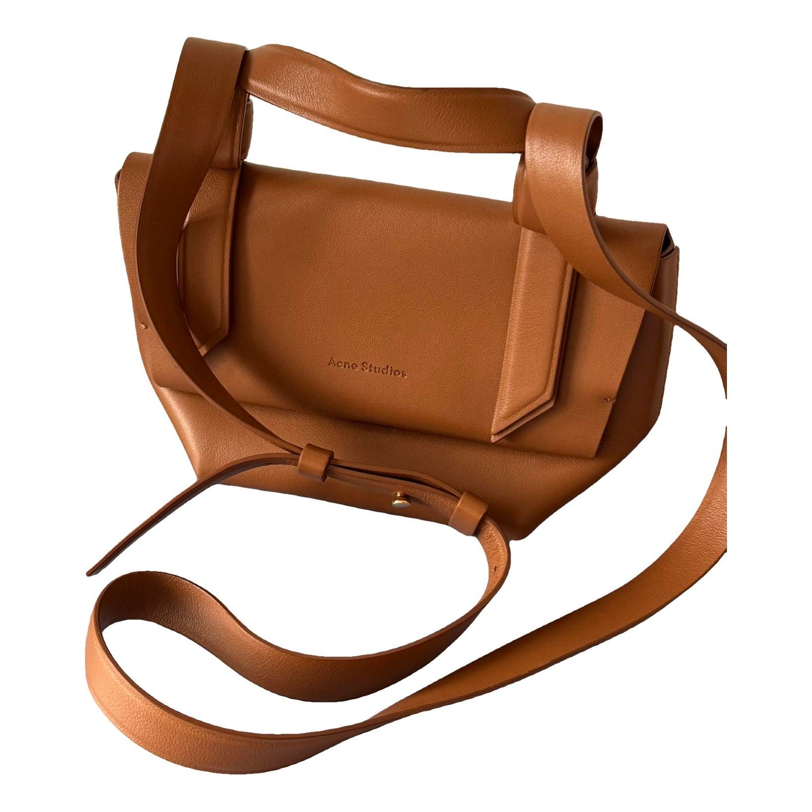 Musubi leather mini bag
