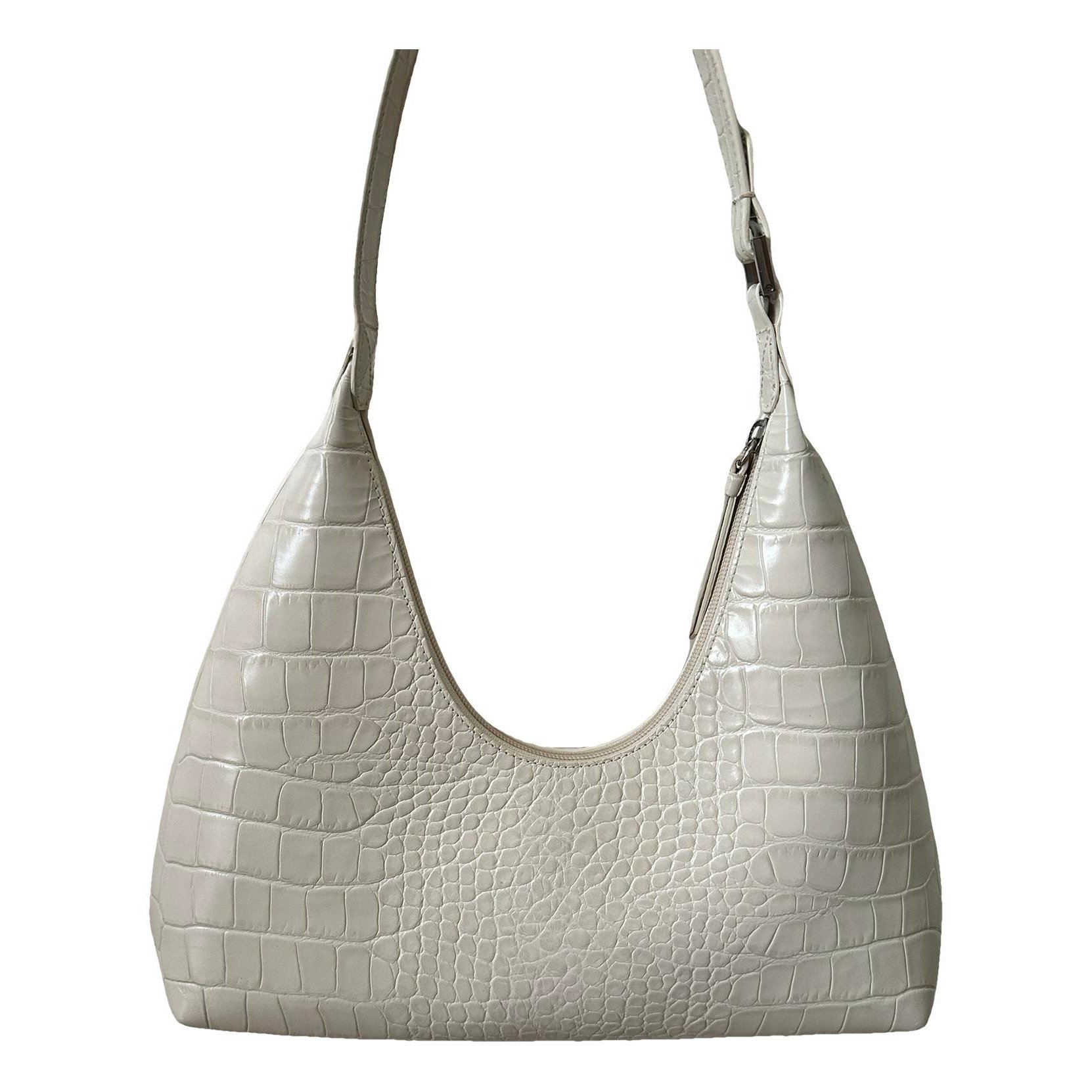 Amber leather handbag