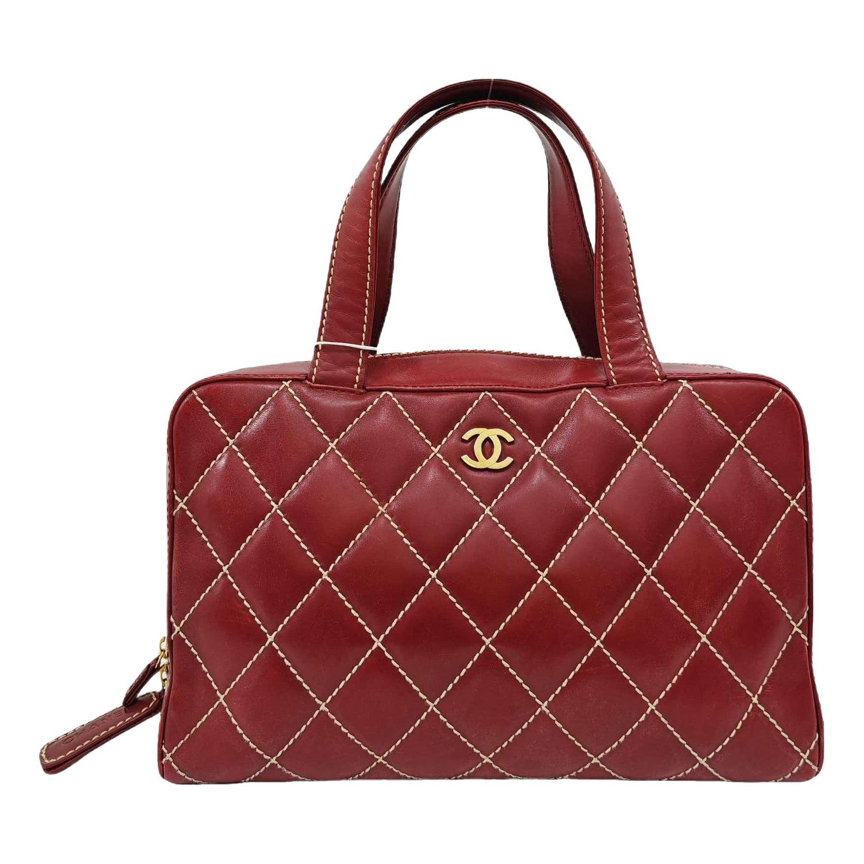 Leather handbag