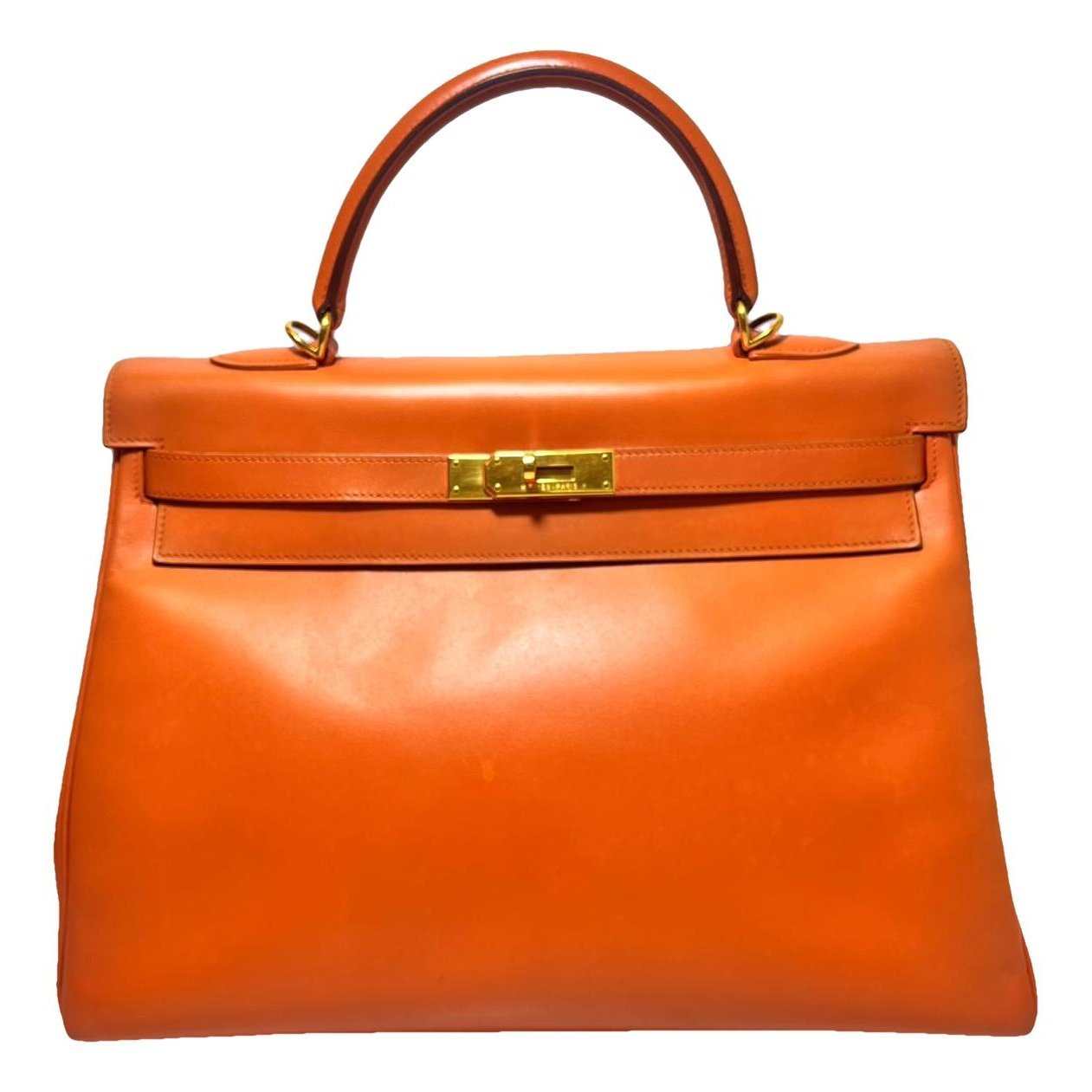 Kelly 35 leather handbag