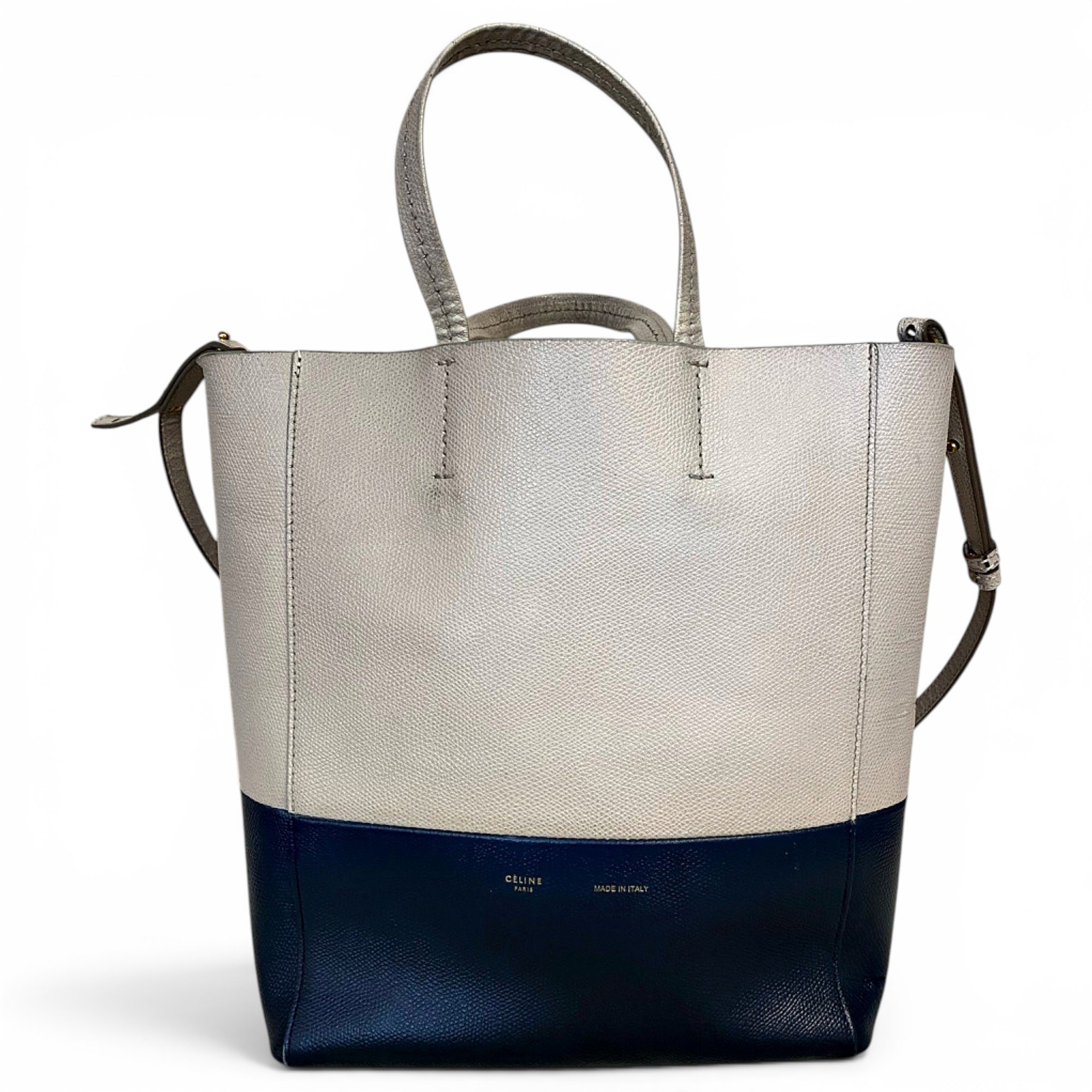 Leather tote