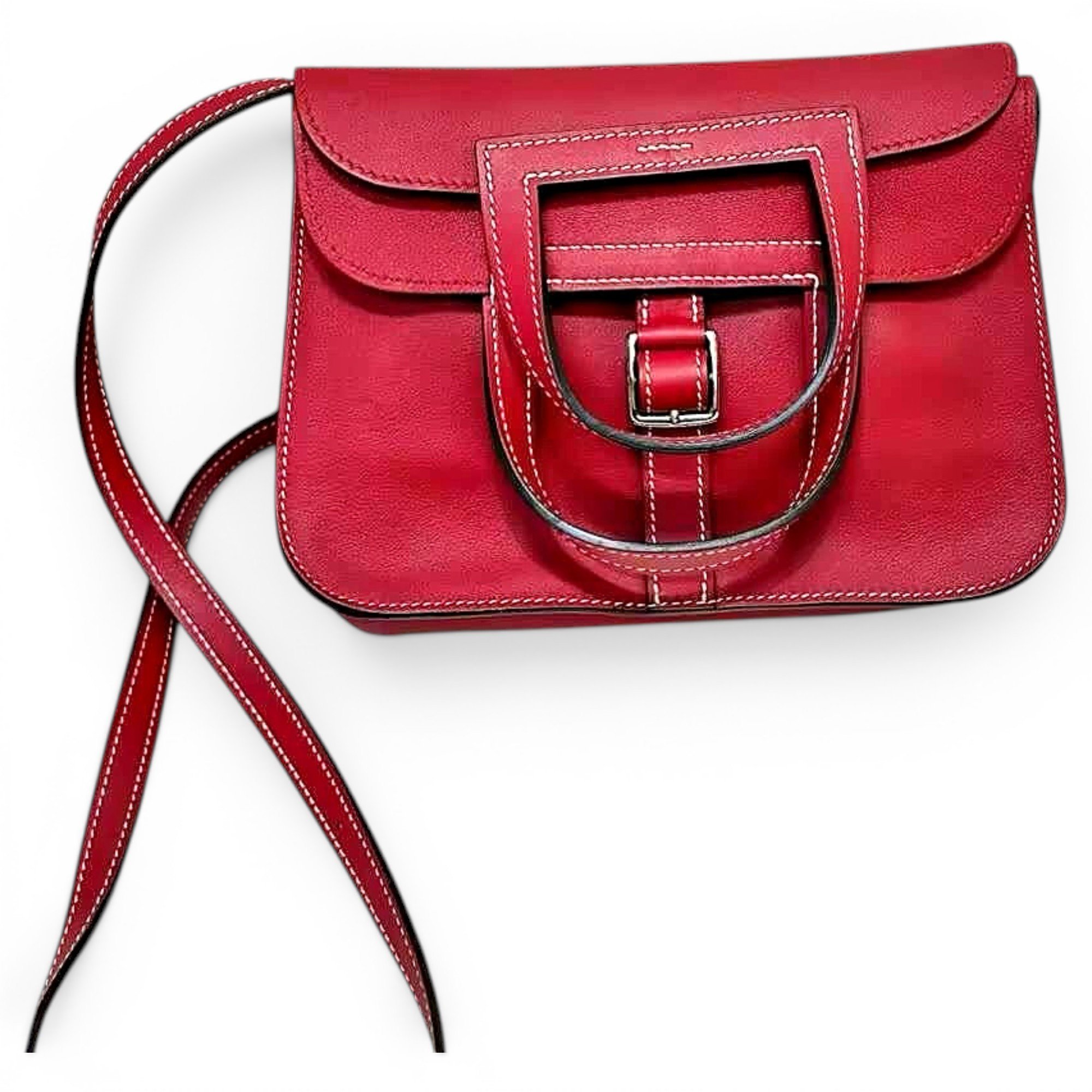 Halzan leather handbag
