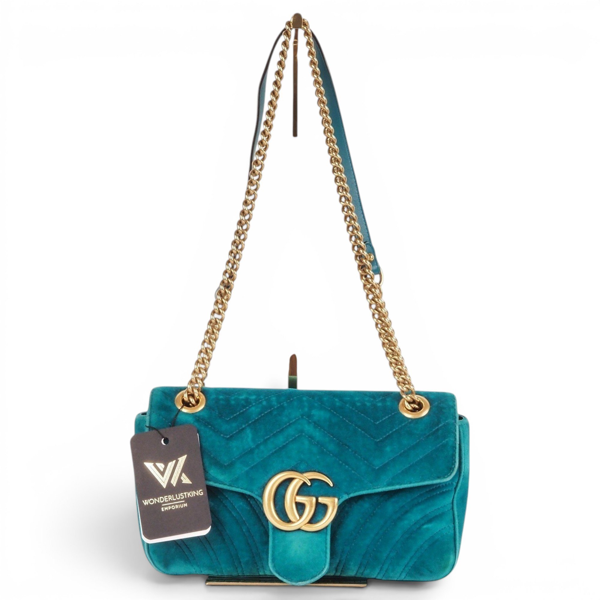 GG Marmont velvet handbag