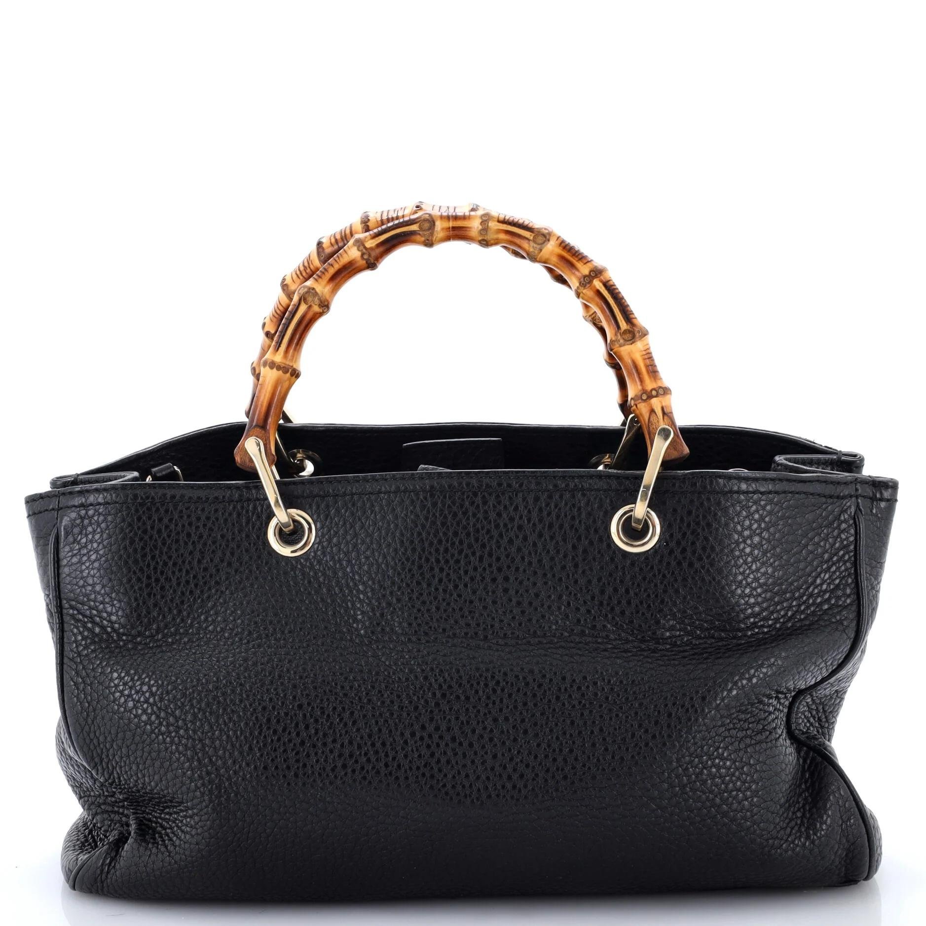 Leather tote