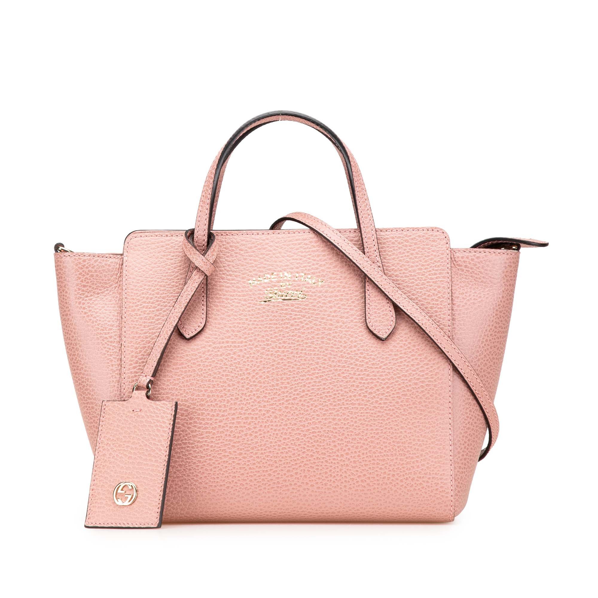 Swing pony-style calfskin handbag