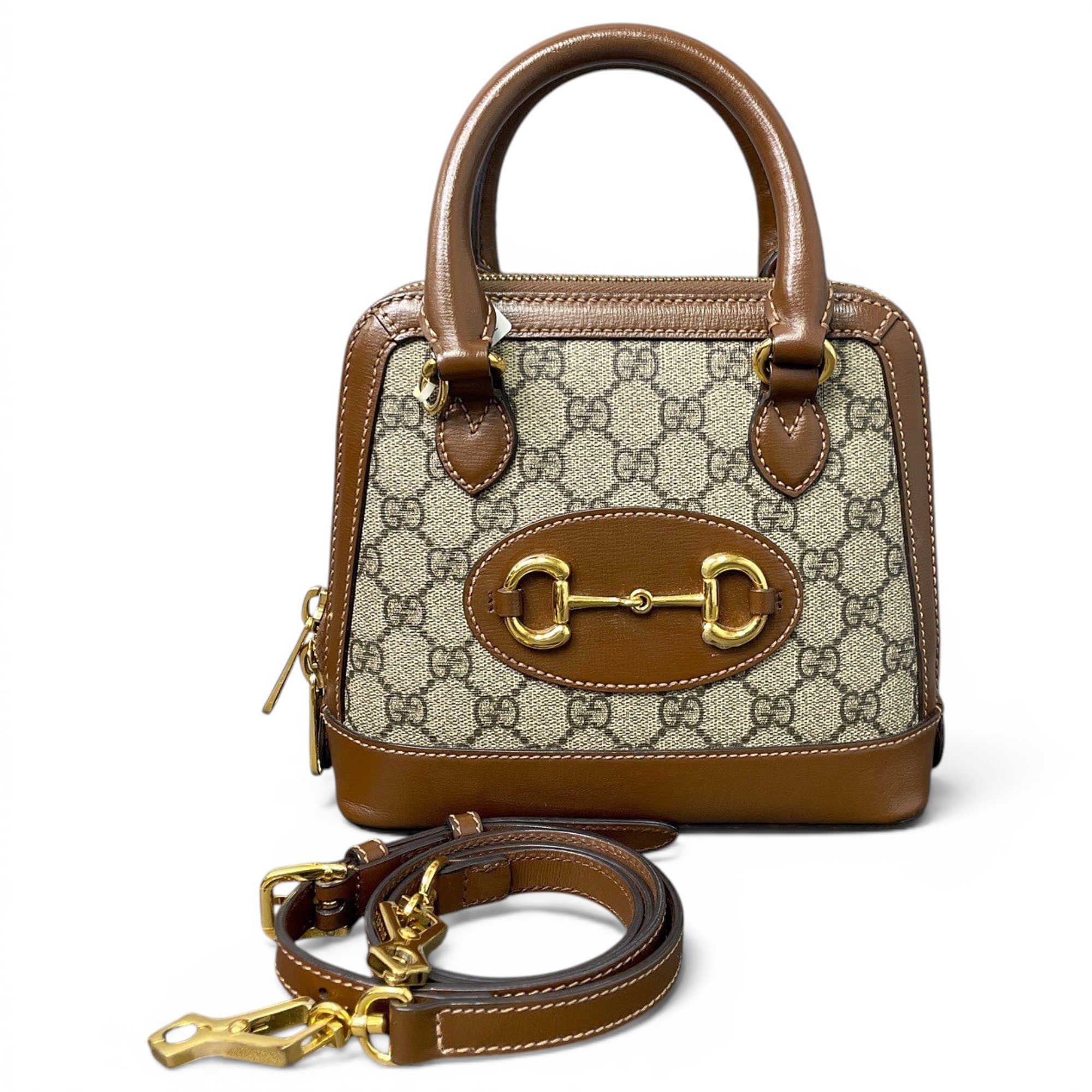 Handle Horsebit 1955 leather handbag