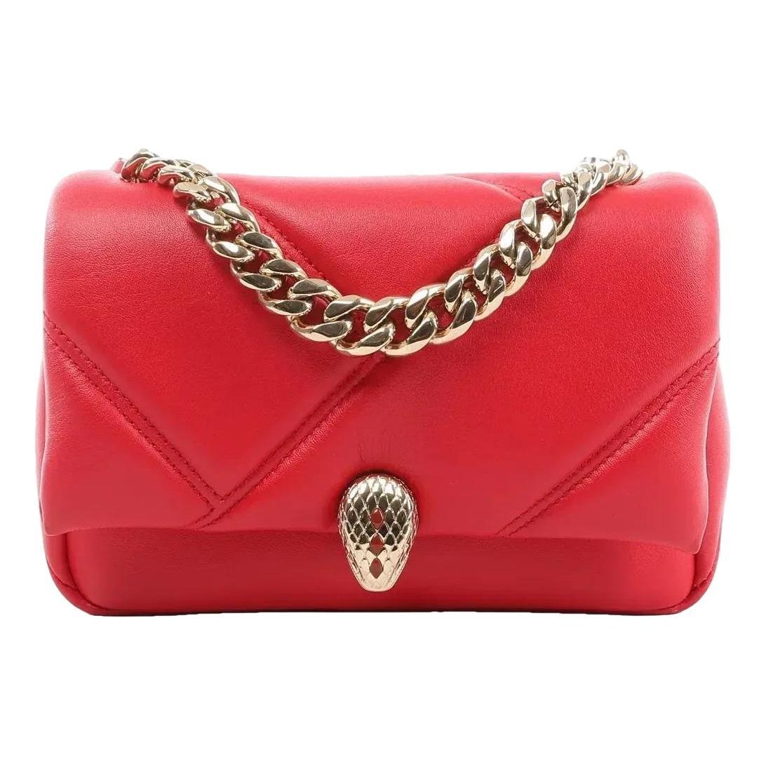 Serpenti leather crossbody bag