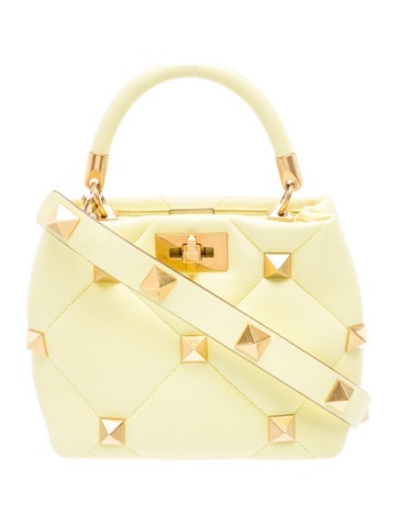 Rockstud Top Handle Bag