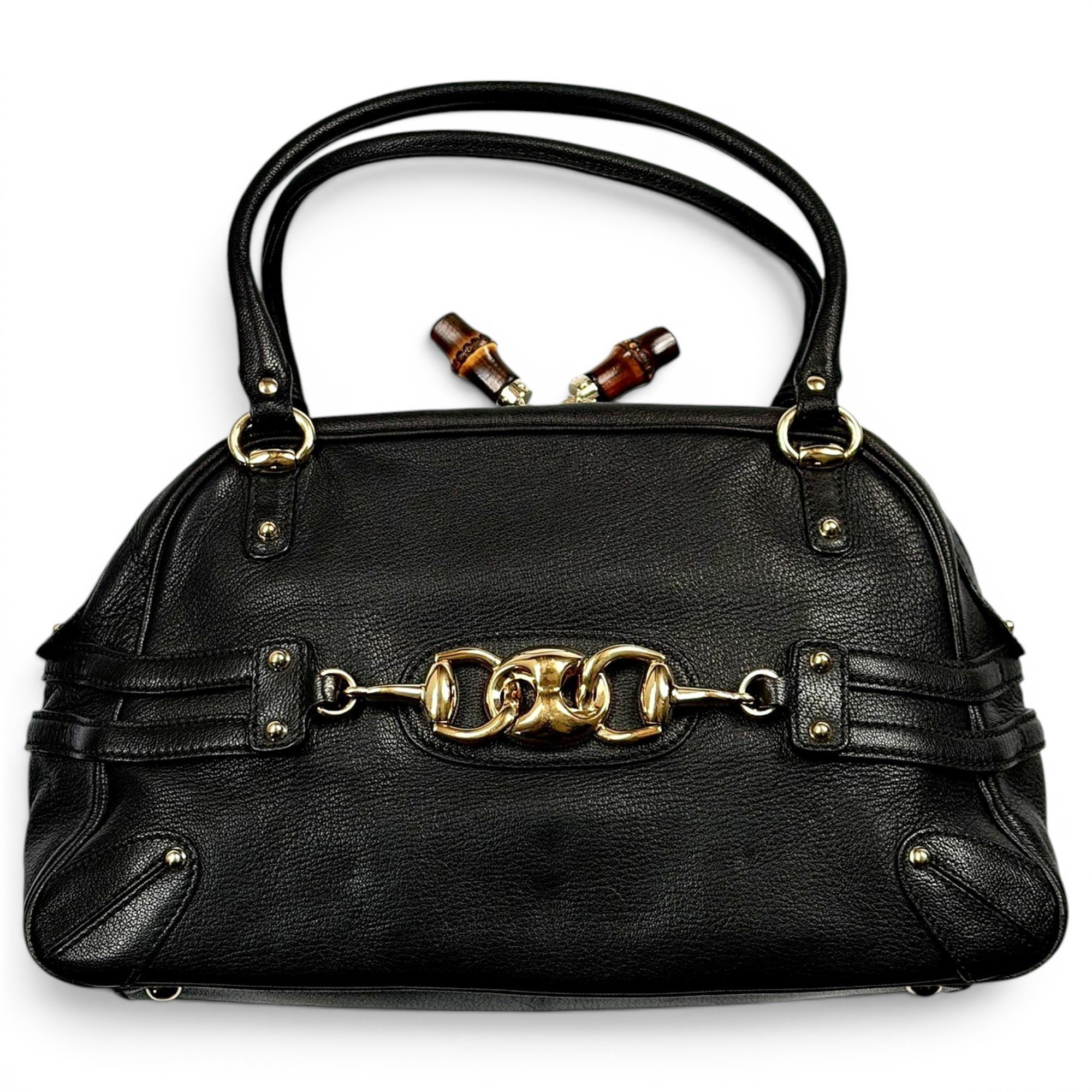 Leather handbag