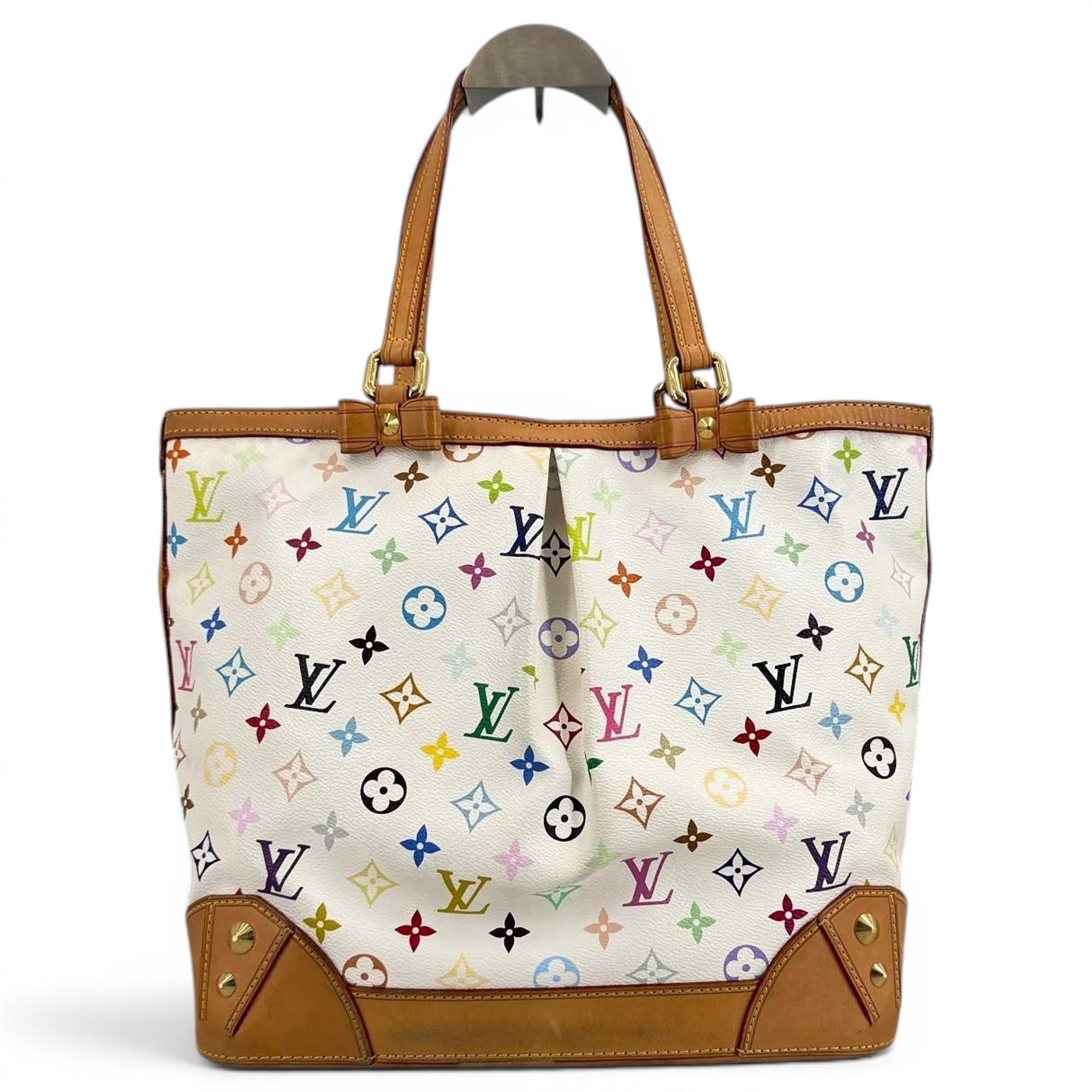 Leather tote