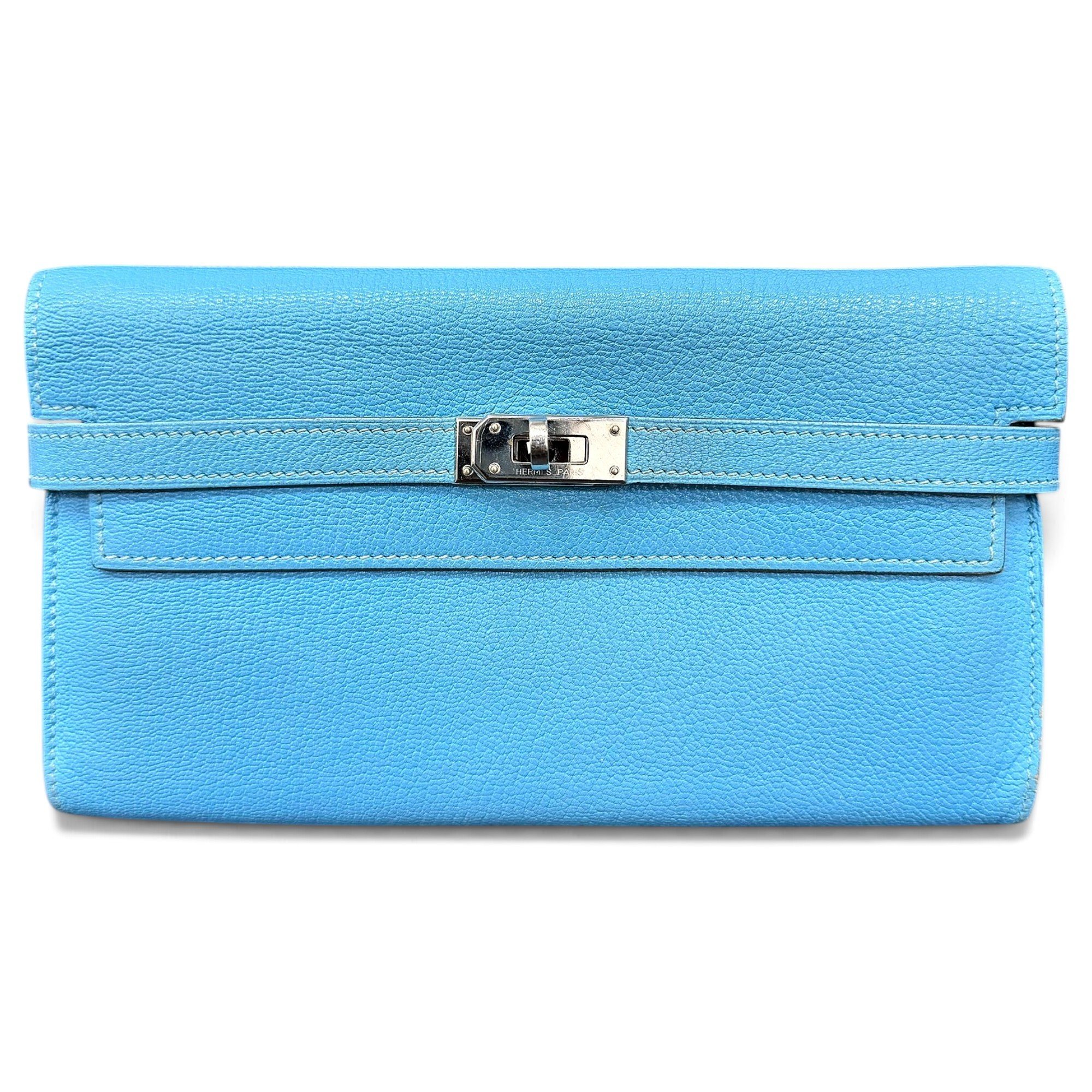 Kelly to go leather clutch bag