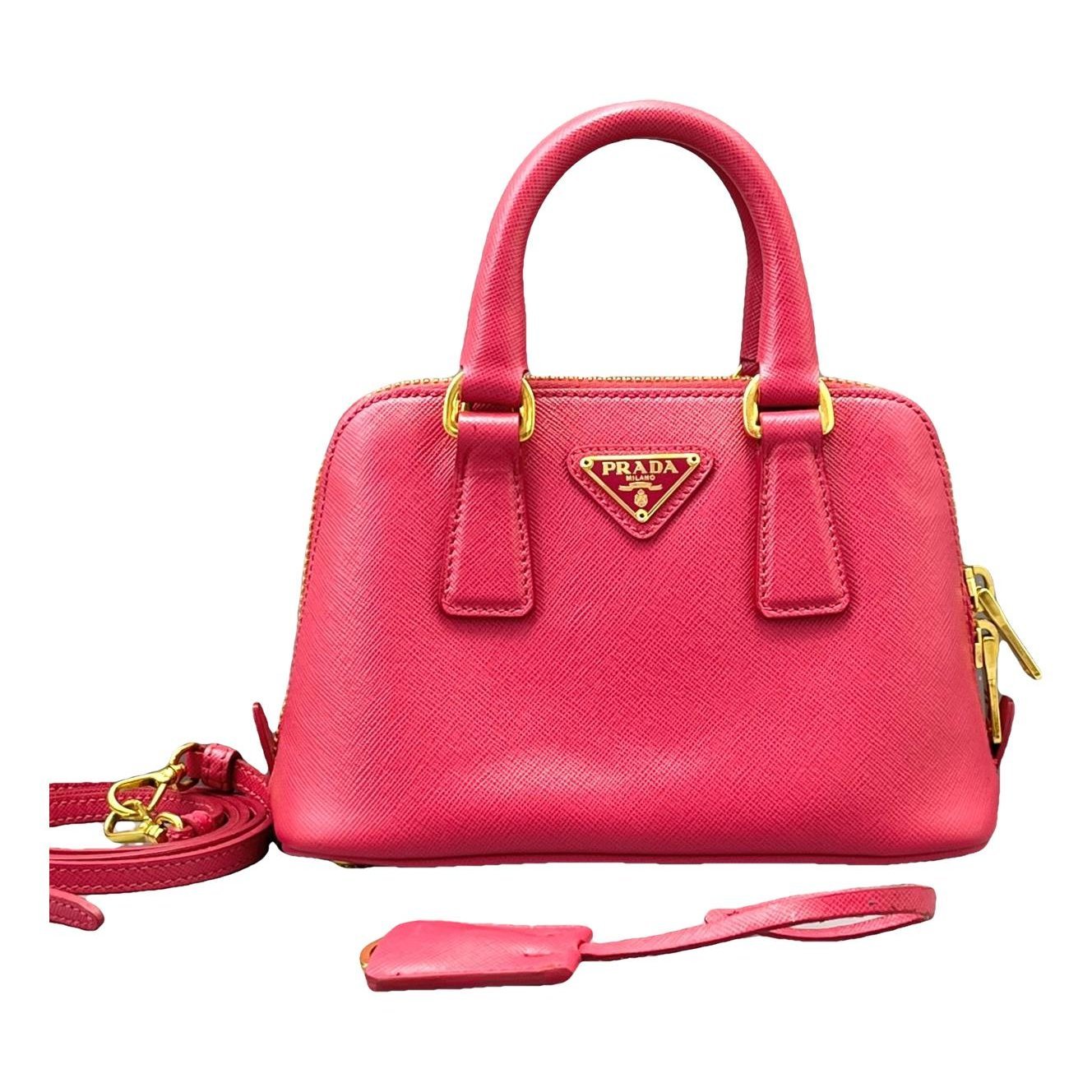 Leather handbag