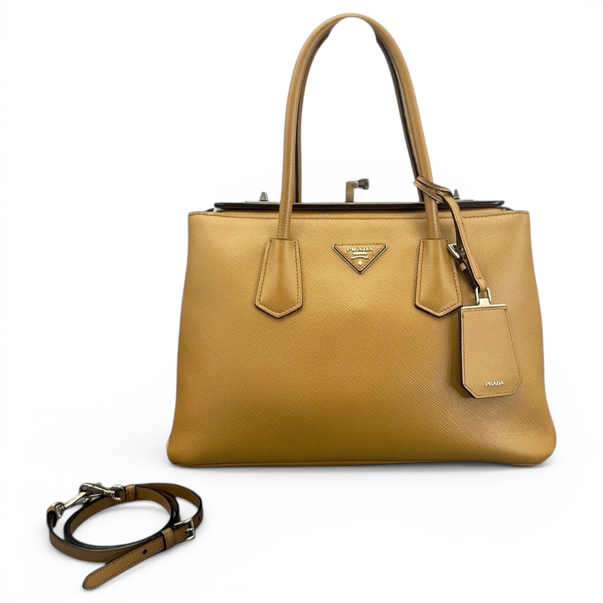 Galleria leather handbag