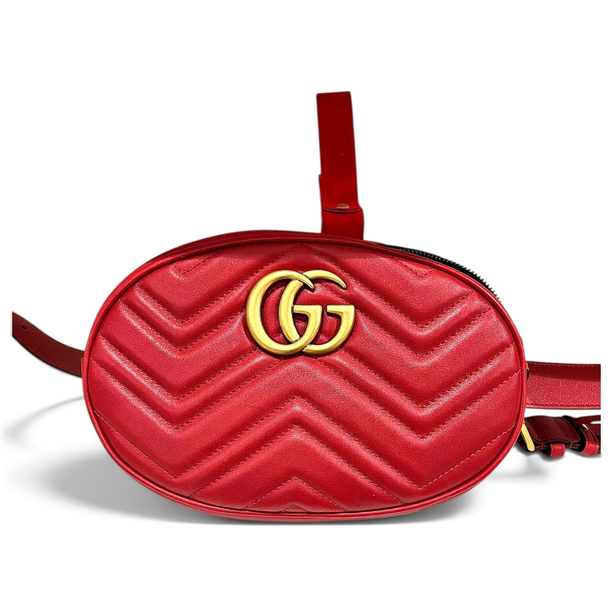 Marmont leather clutch bag