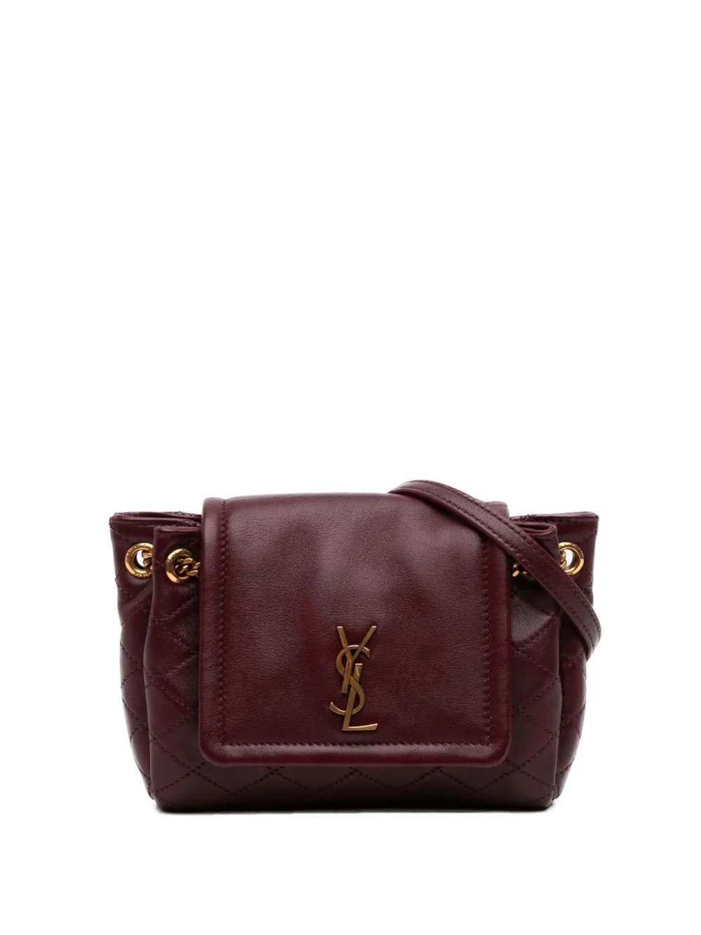 2025 Mini Quilted Lambskin Monogram Nolita Bag crossbody bag