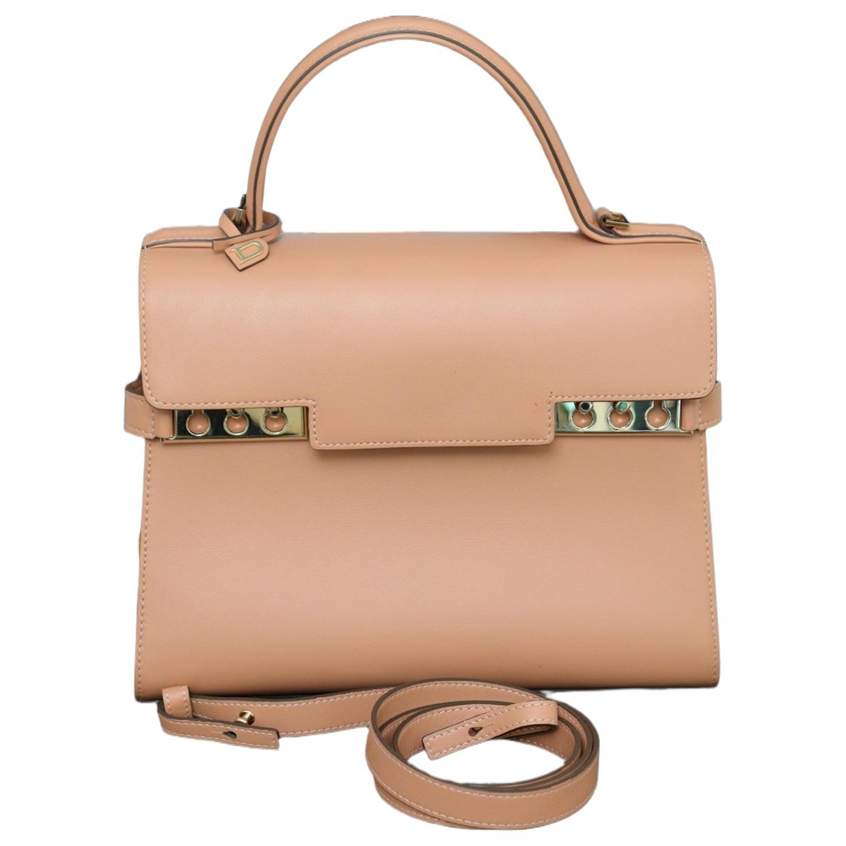 Tempête leather crossbody bag