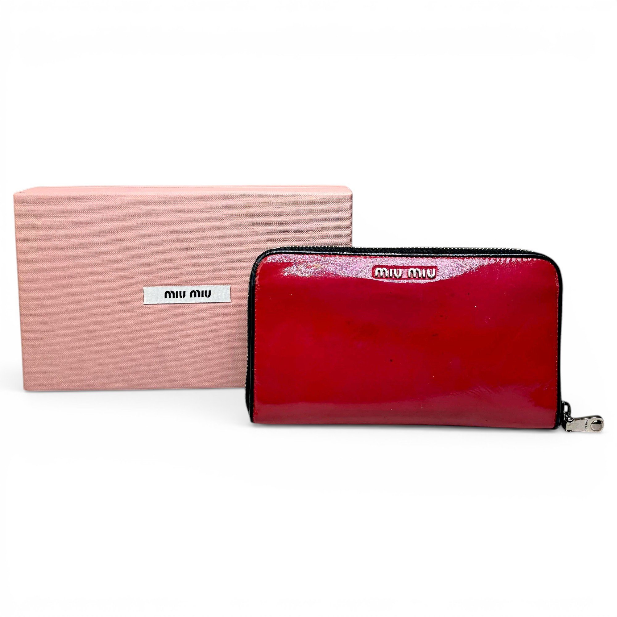 Vitello patent leather mini bag