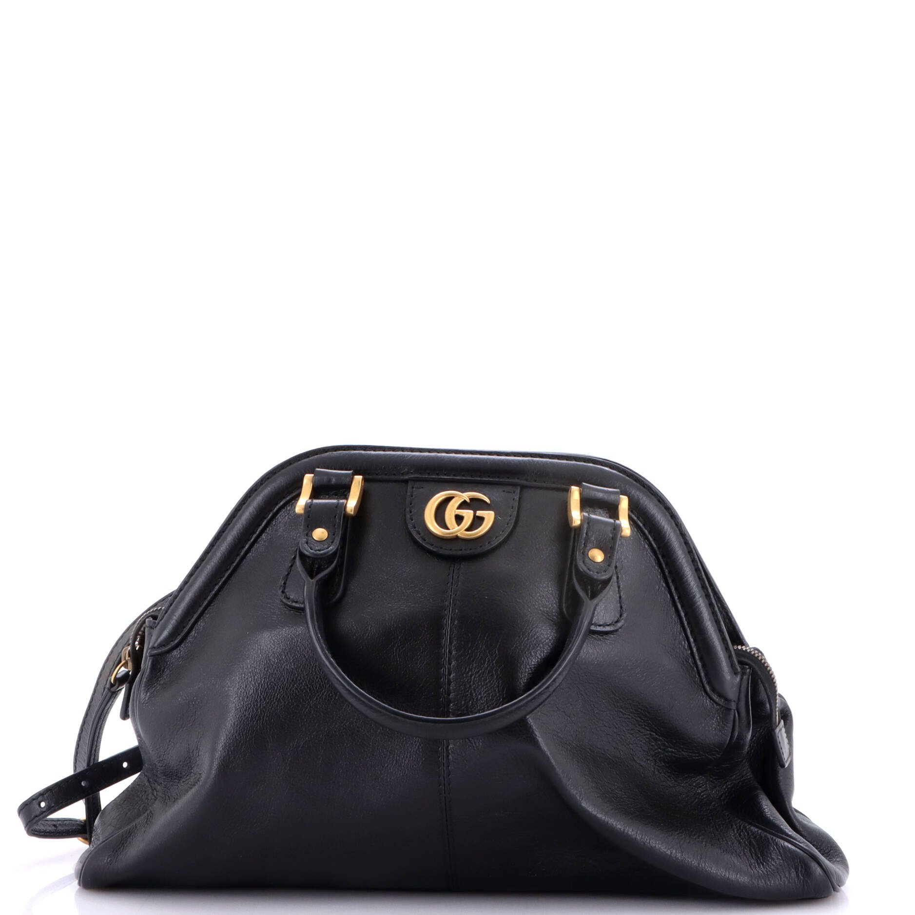 RE(BELLE) Top Handle Bag Leather Medium