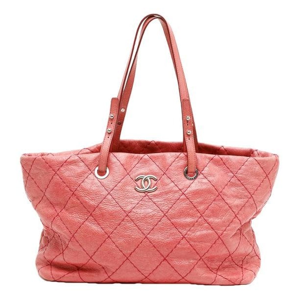 Leather tote