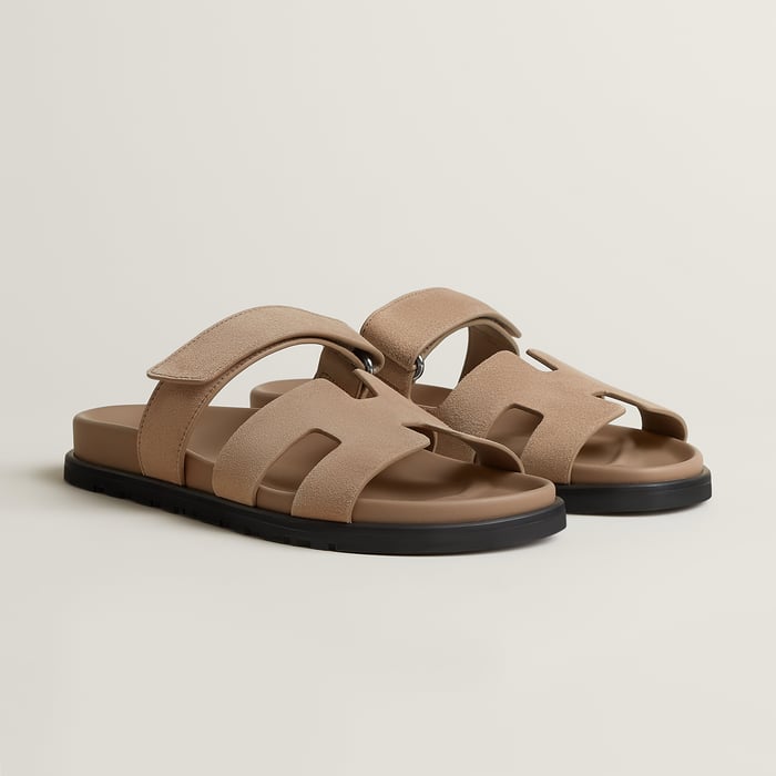 Beige Sable Chypre Sandal