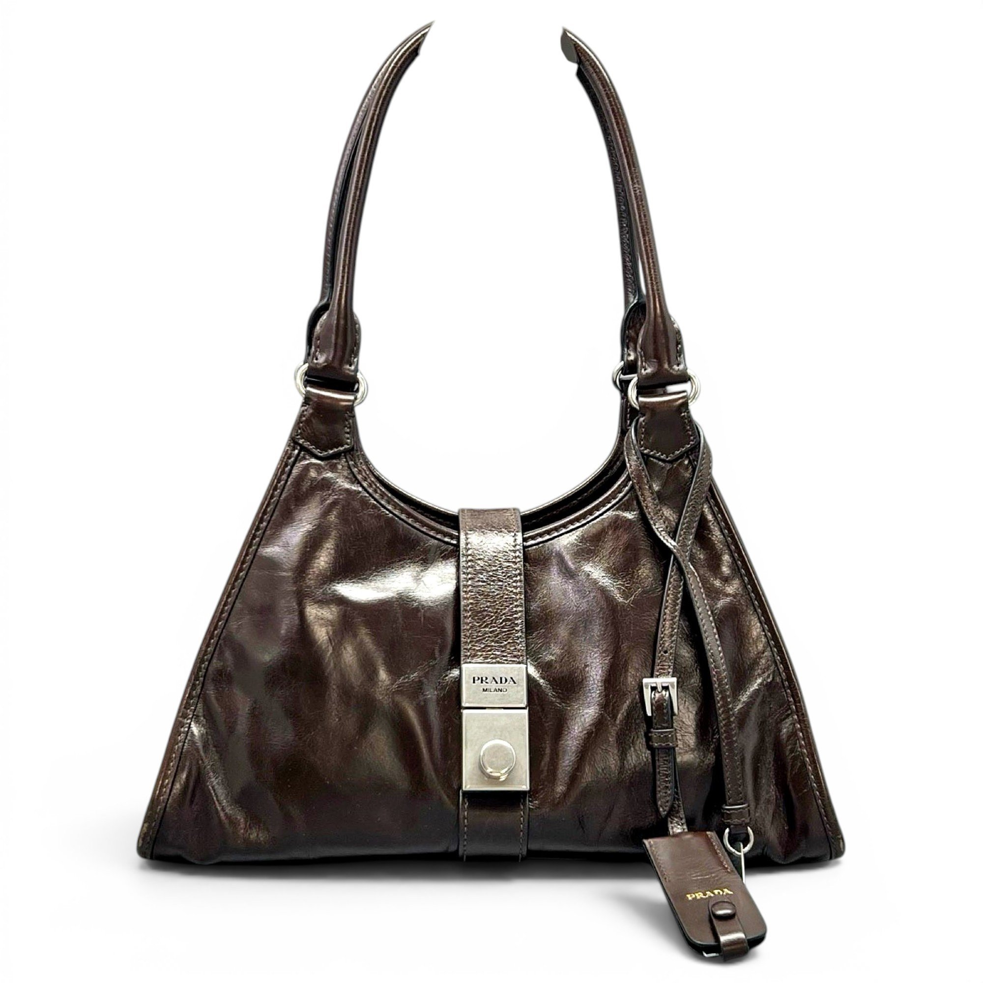 Leather handbag