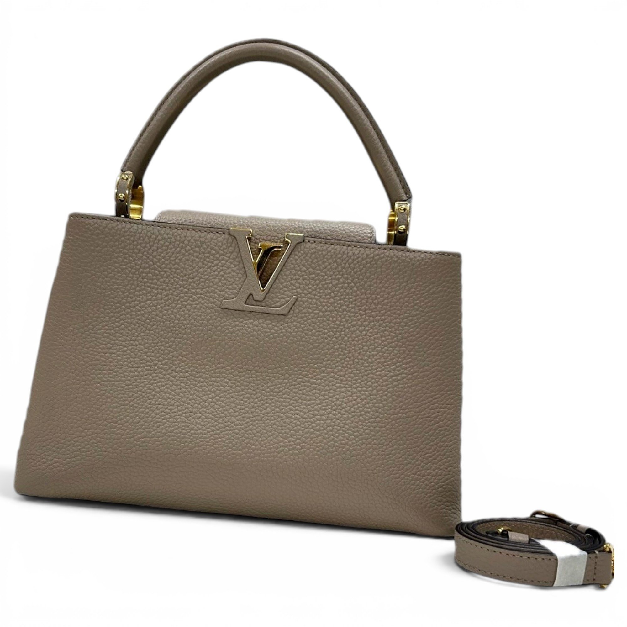 Capucines leather handbag