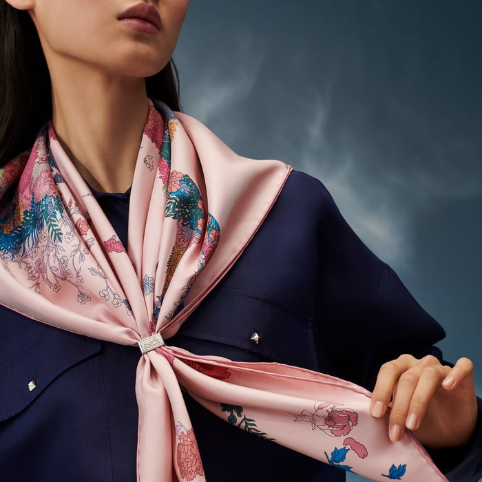 Bolduc Scarf 90 Ring