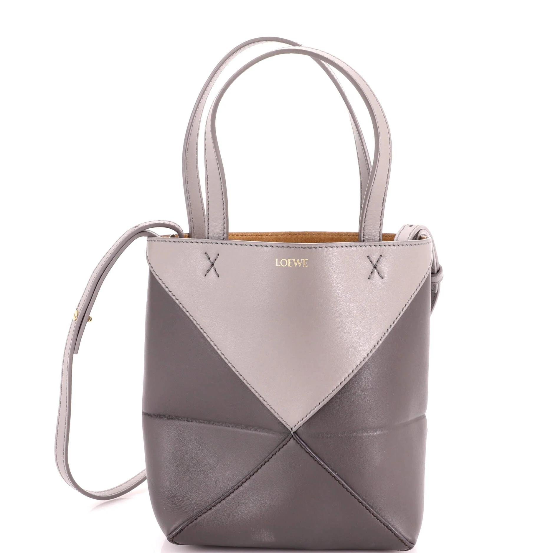 Leather tote