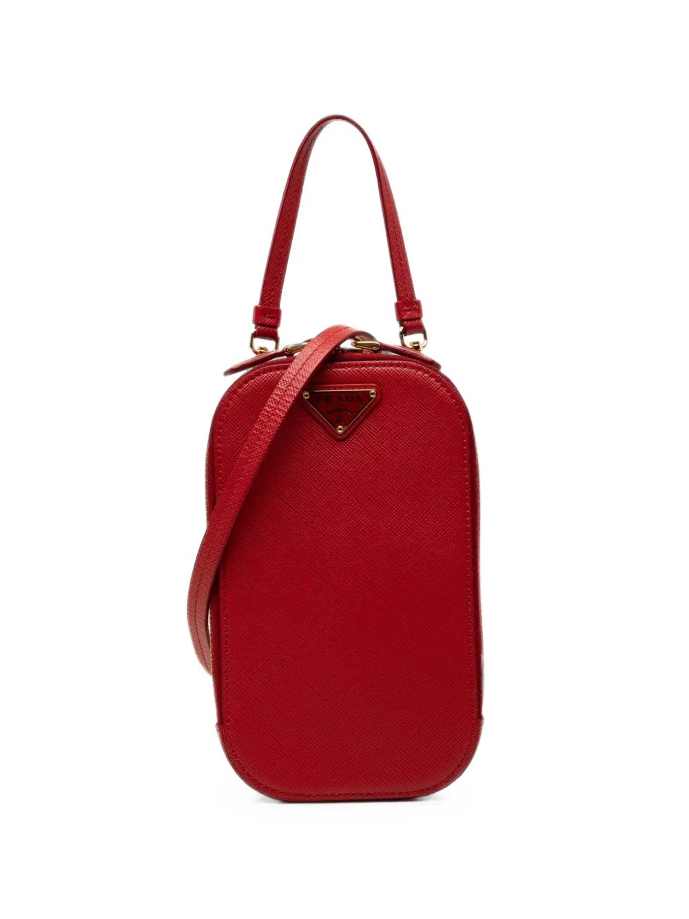 2000-2013 Saffiano Zip Phone Holder satchel