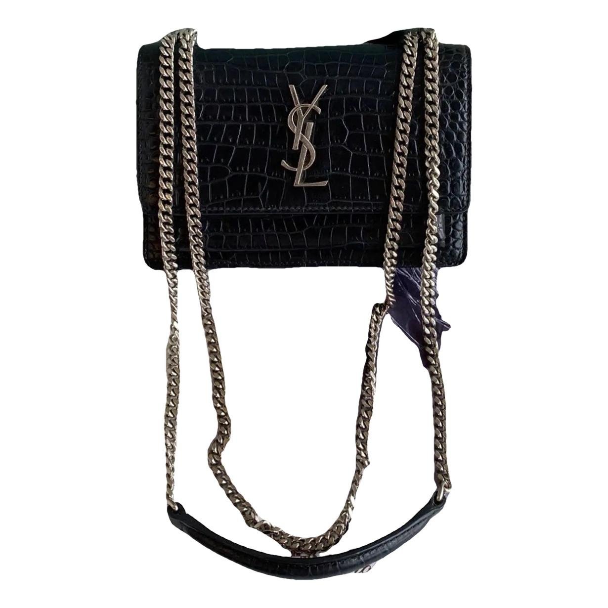 Sunset leather crossbody bag