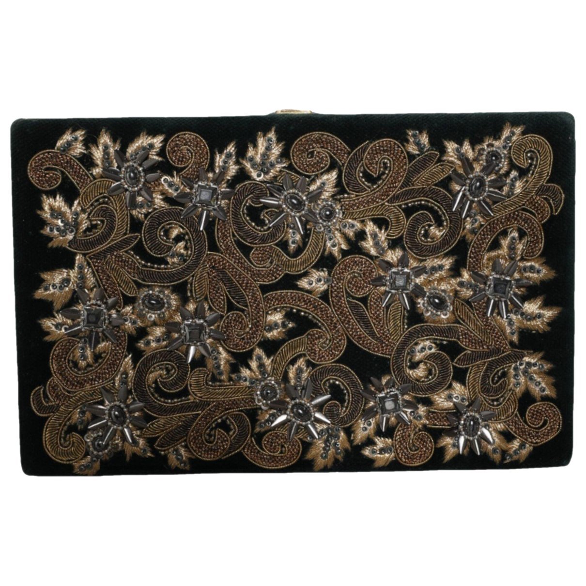 Velvet handbag