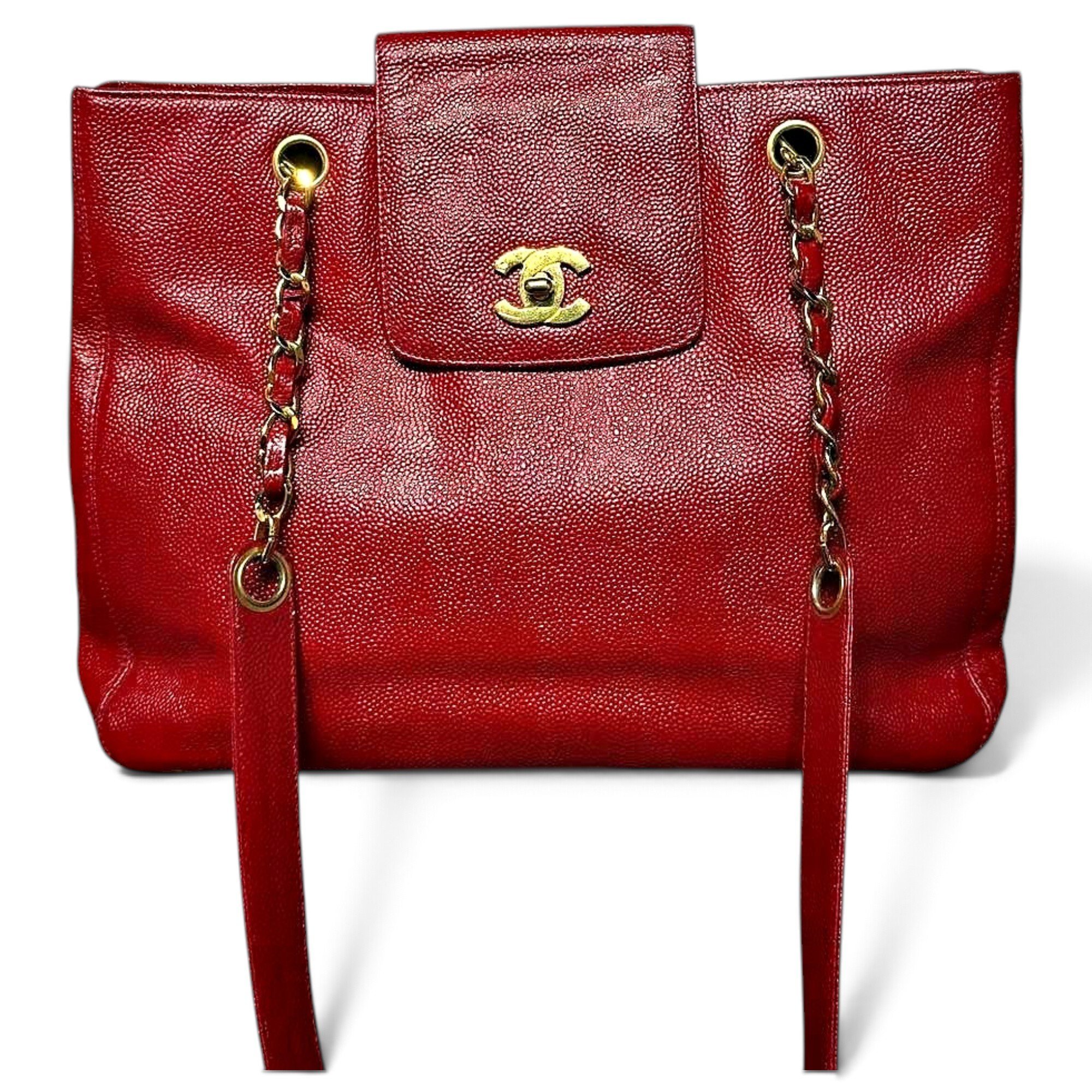 Leather handbag
