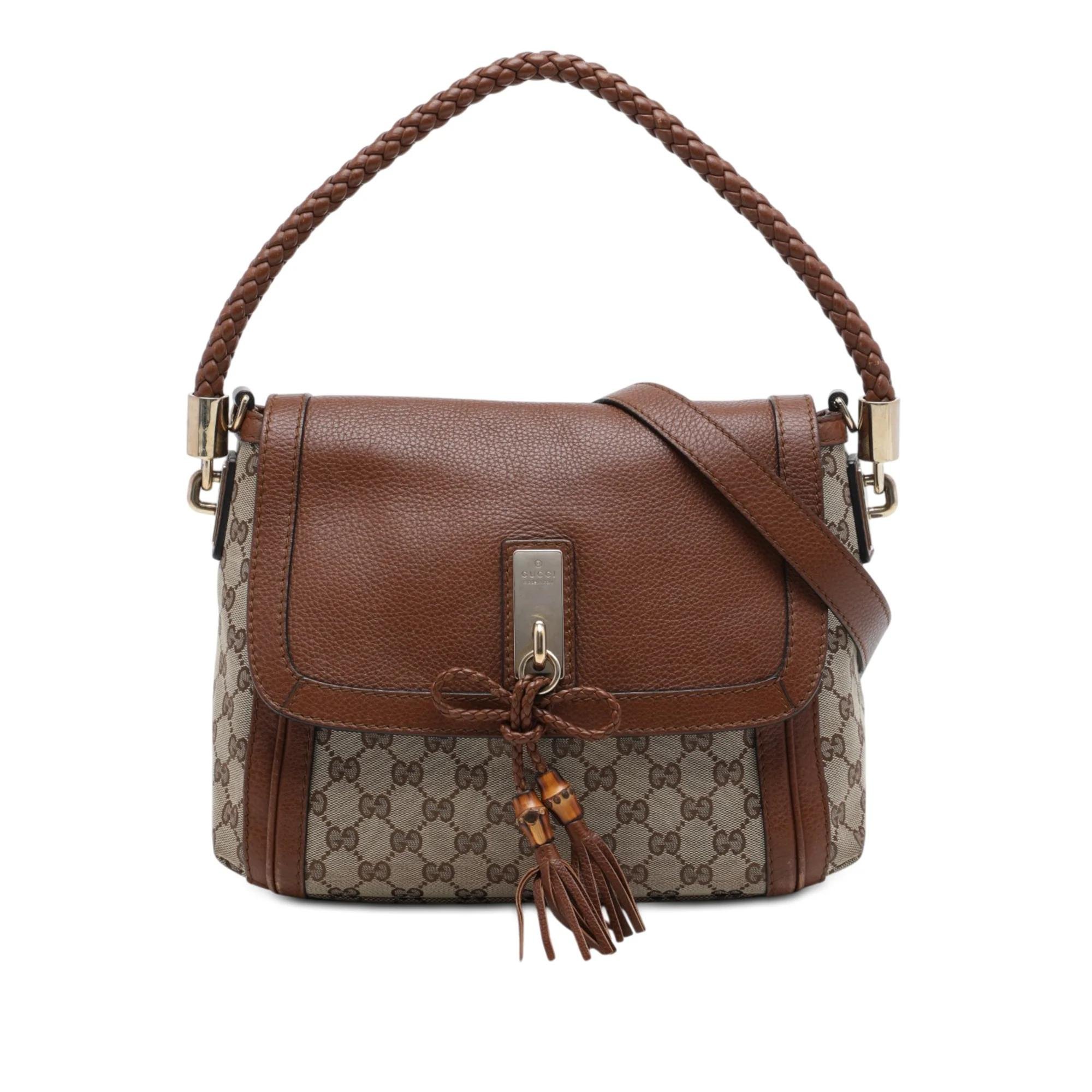 Bella leather satchel