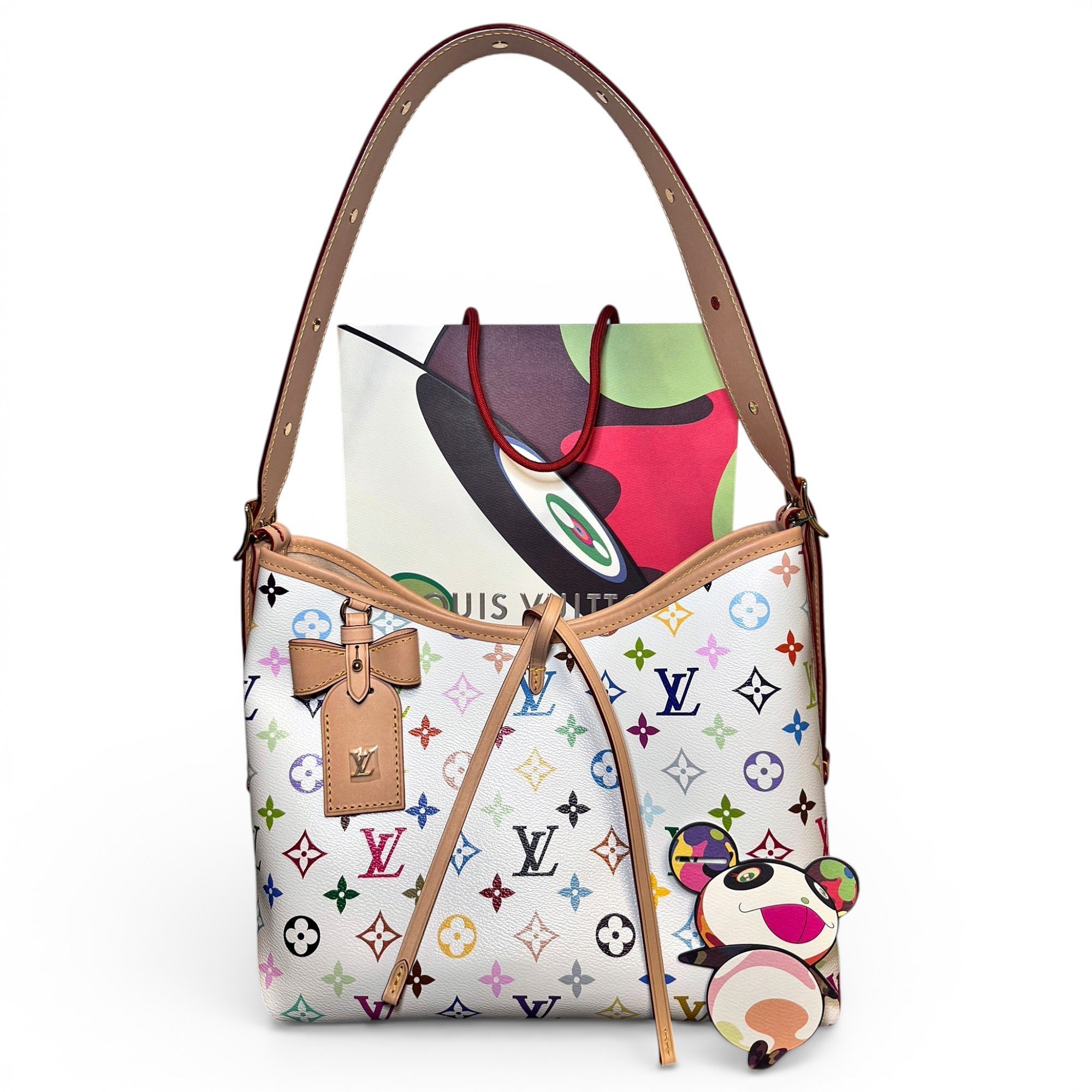 Carry All leather handbag