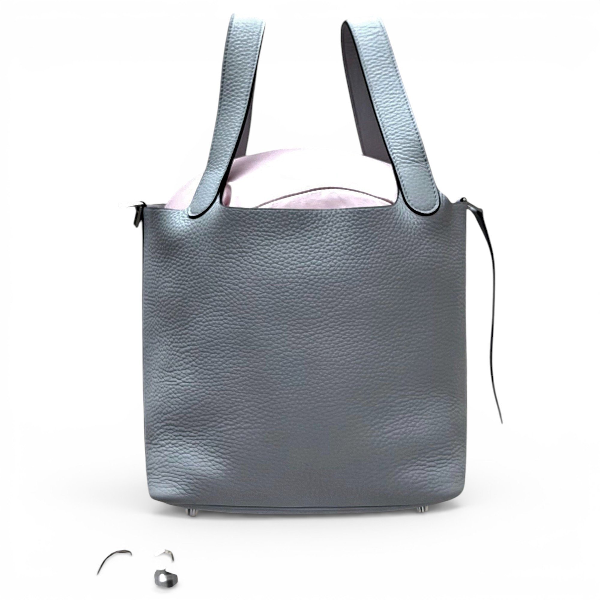 Picotin leather handbag
