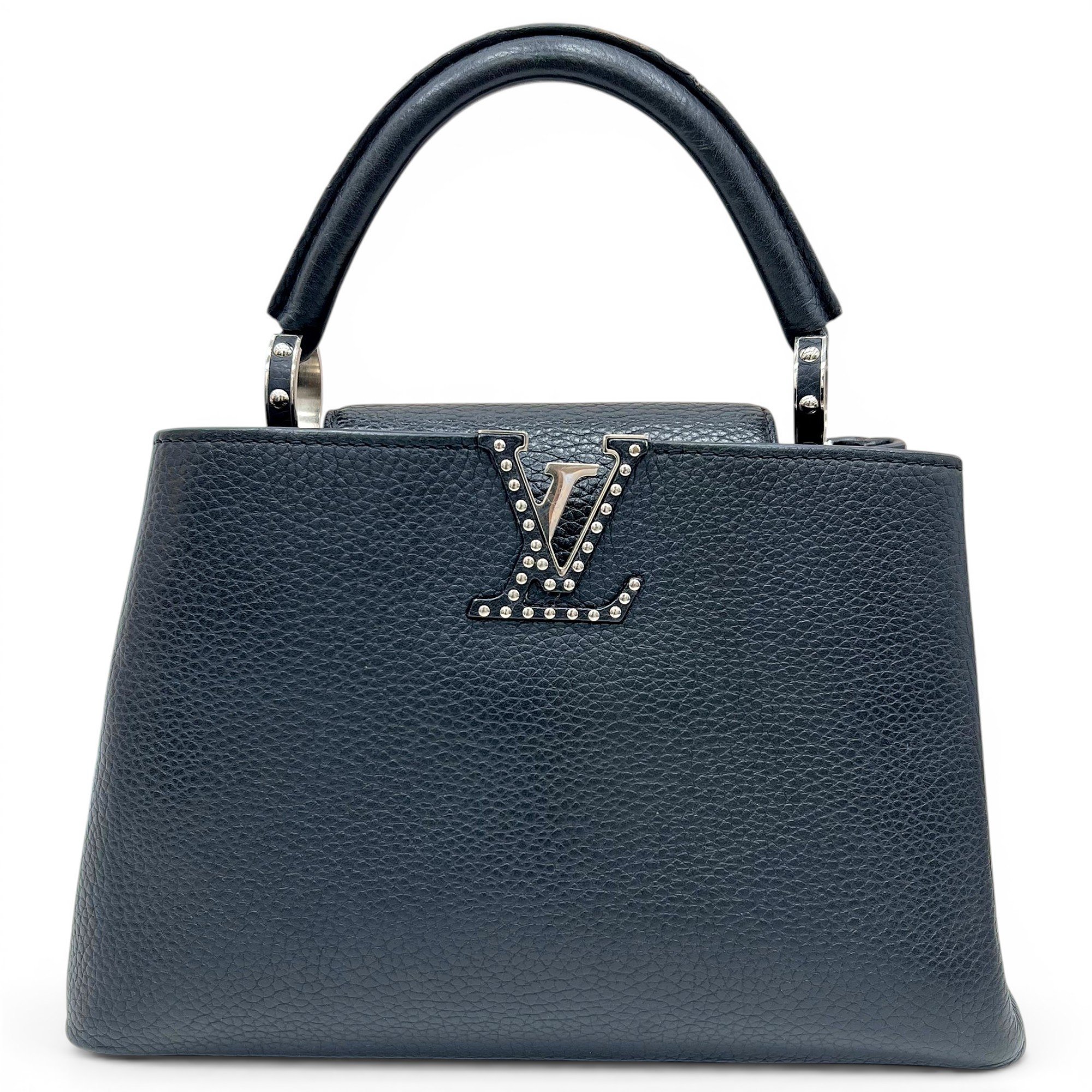 Capucines leather handbag