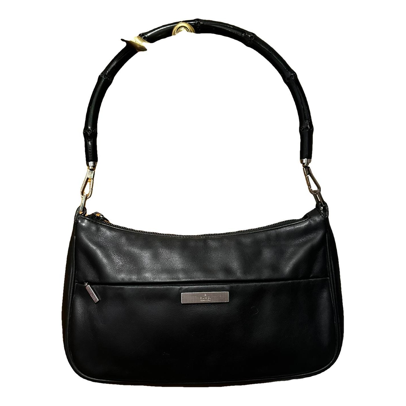 Hobo leather handbag