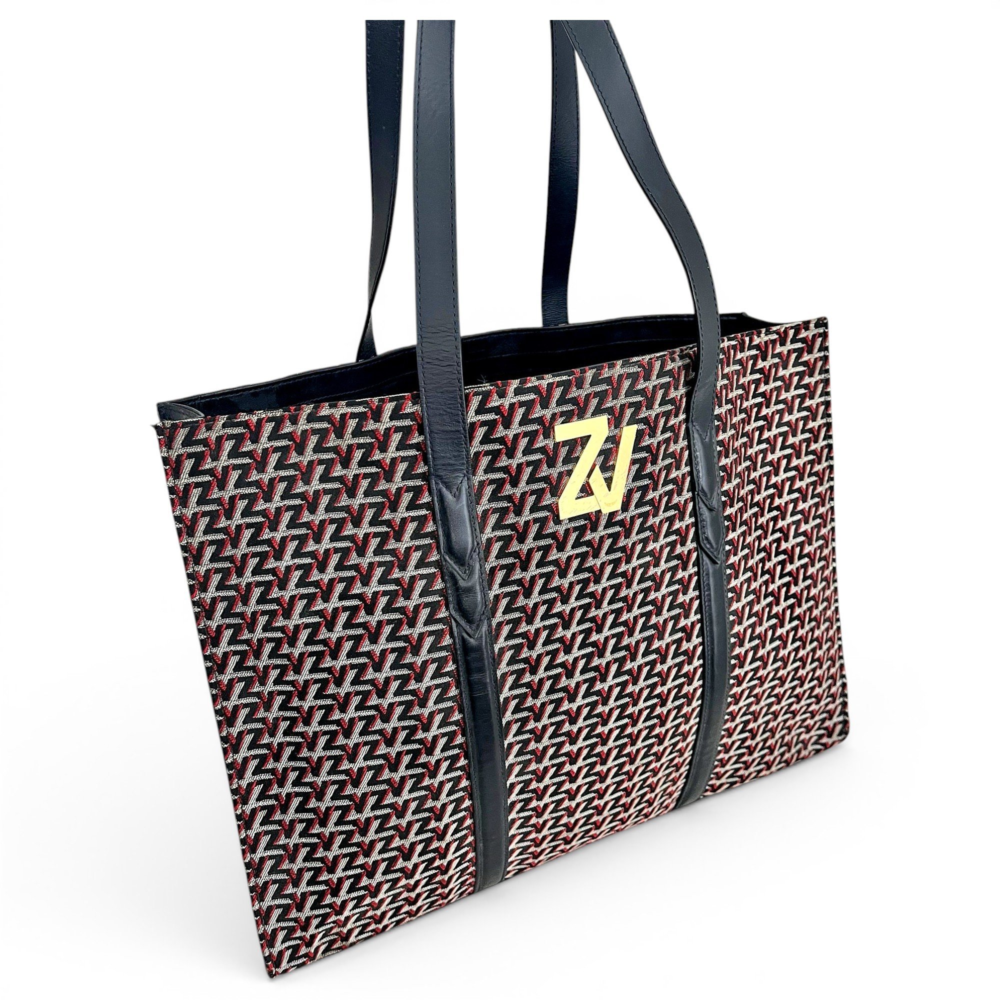 Rock leather crossbody bag