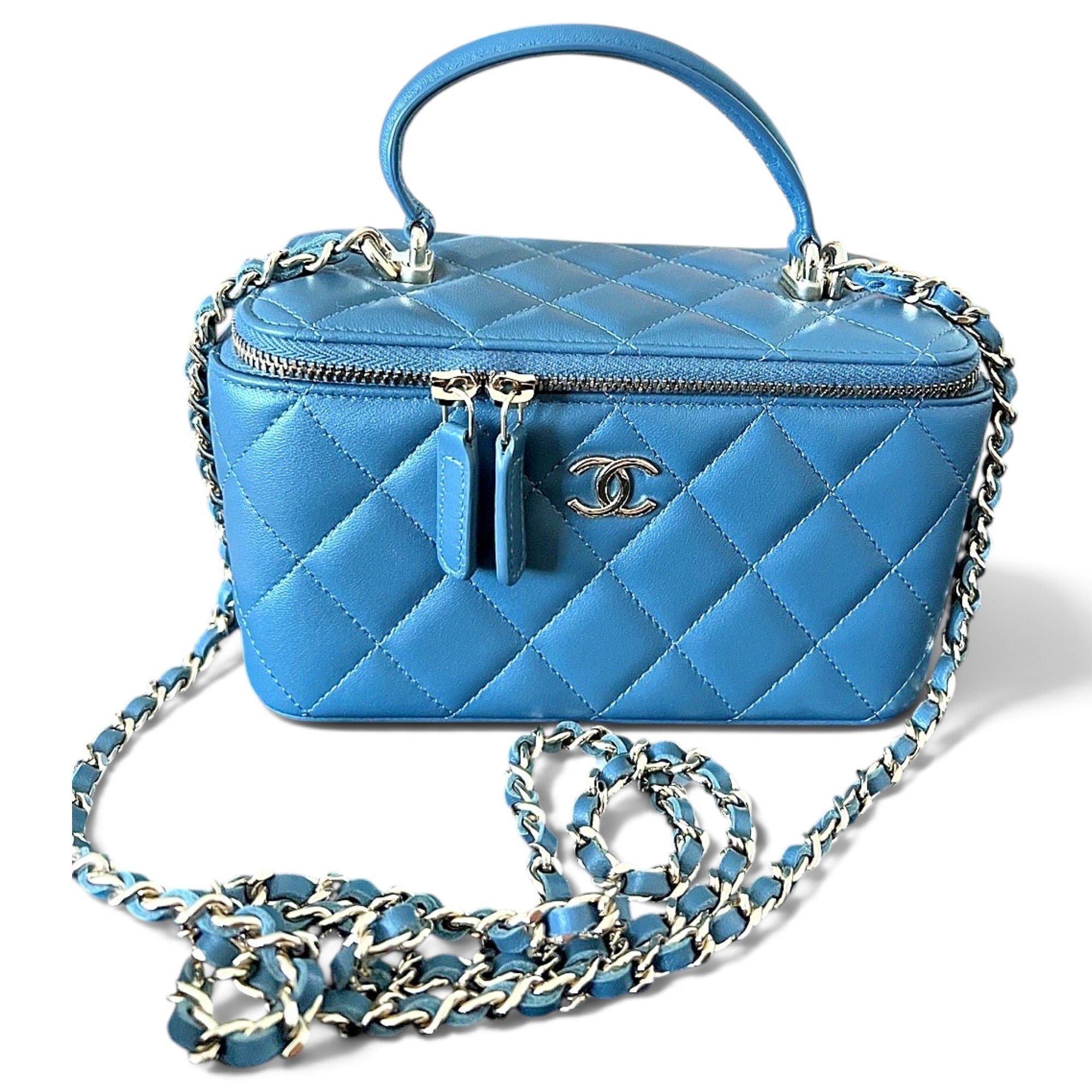 Vanity leather mini bag
