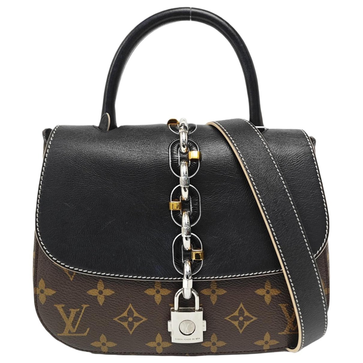 Chain It leather handbag