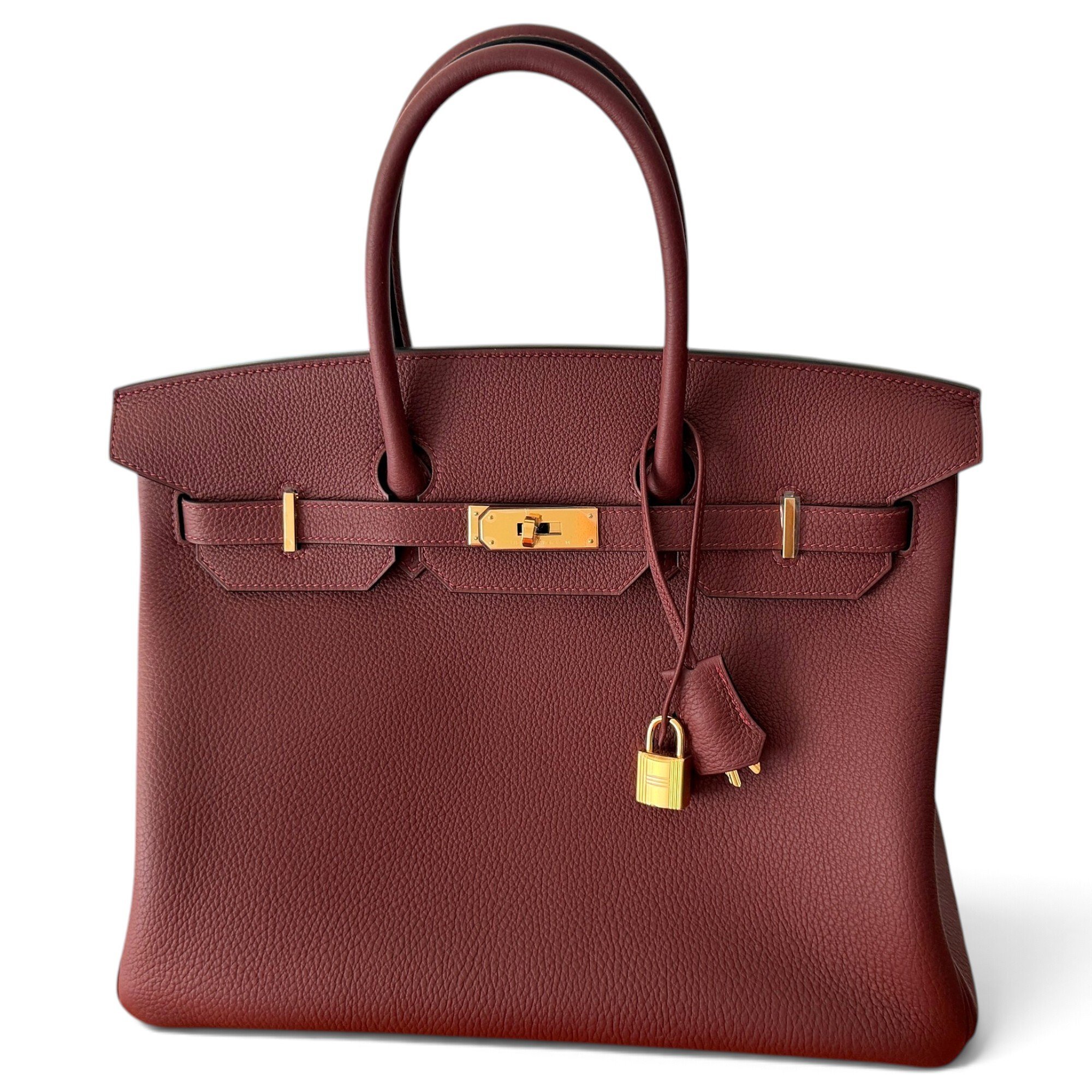 Birkin 35 leather handbag