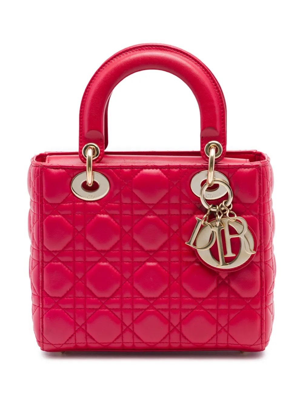 2019 Small Lambskin Cannage My ABCDior Lady Dior satchel