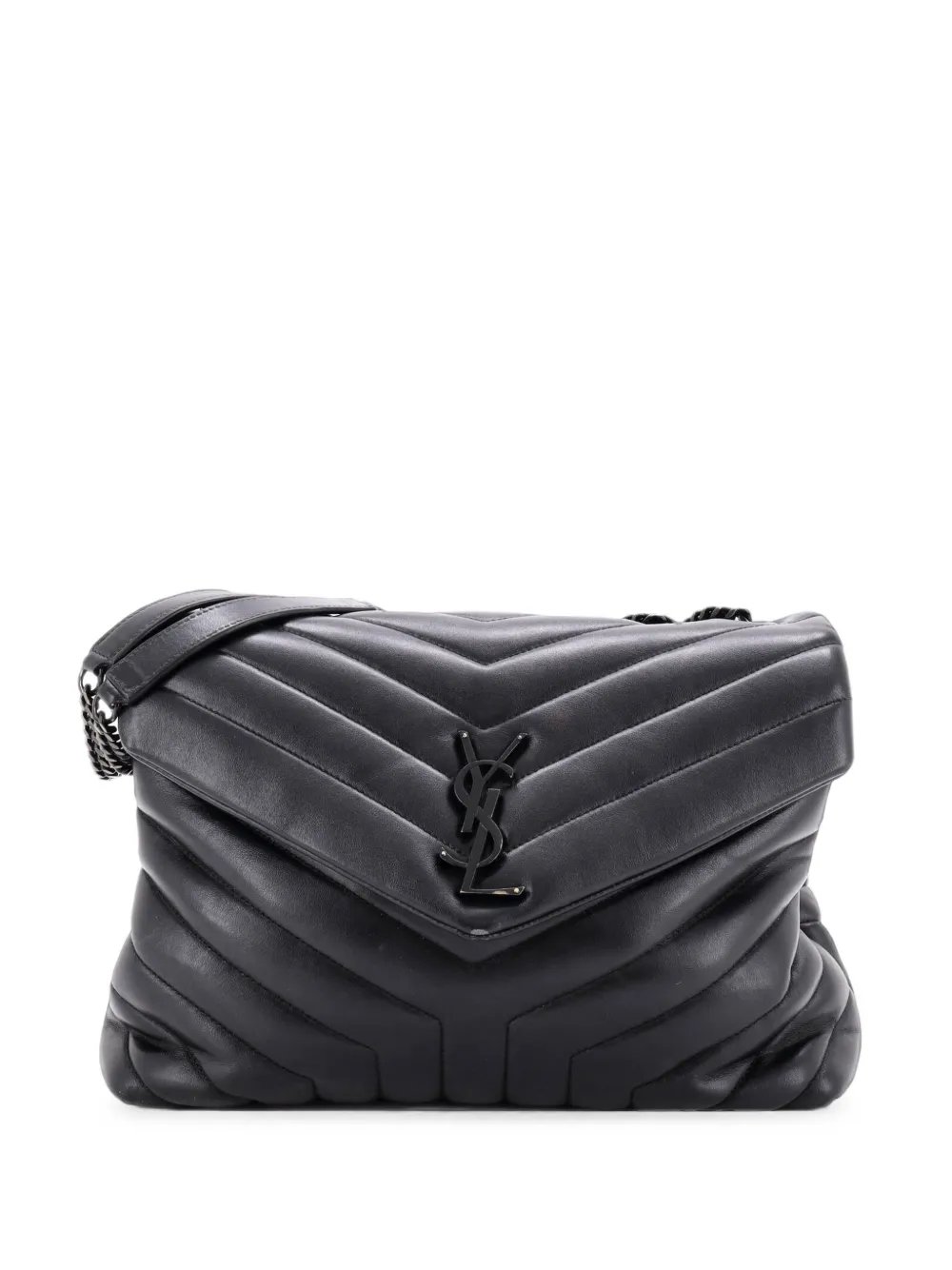 Loulou Matelasse Chevron Leather Medium shoulder bag