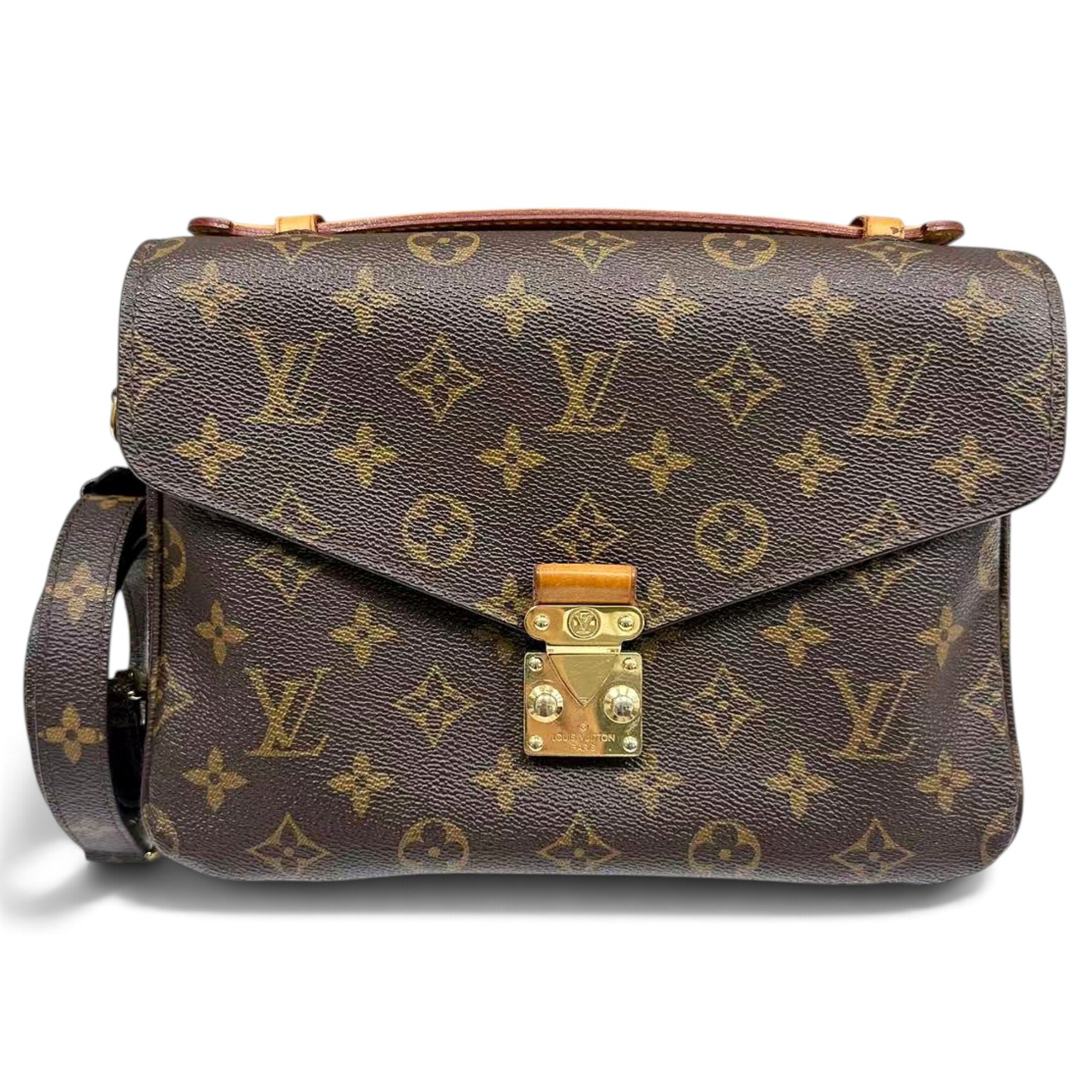 Metis leather handbag