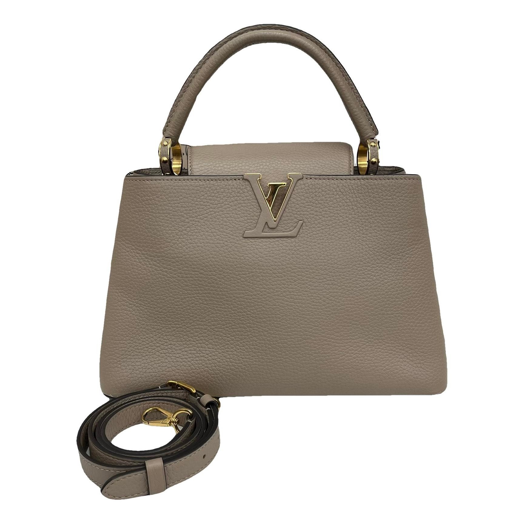 Capucines leather handbag